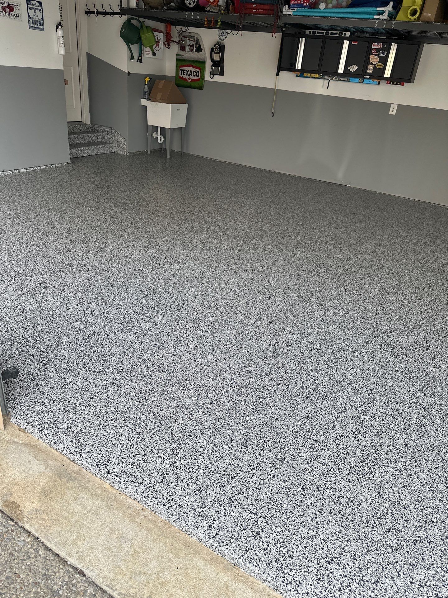 Garage Floor Coating using Silverton by My Garage Floor Guys