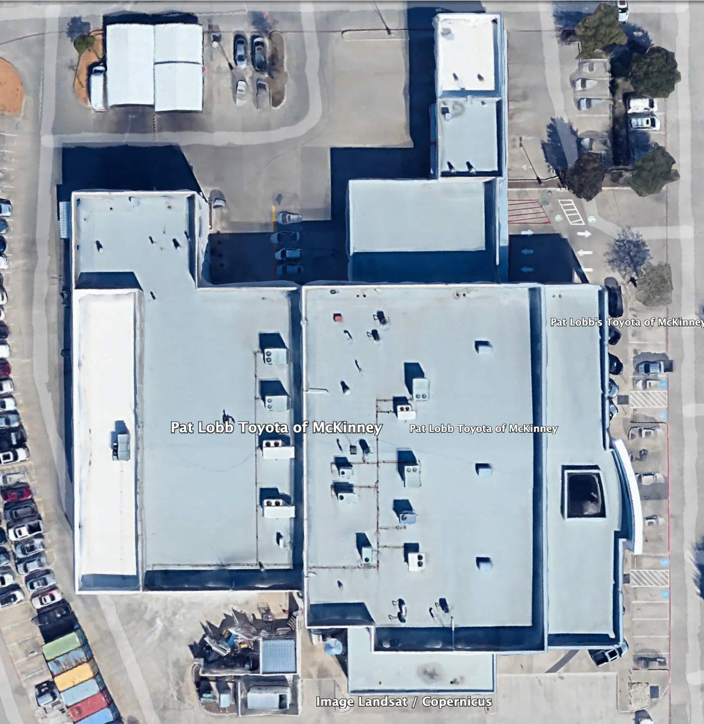 Pat Lobb Toyota of McKinney by Liberty Roofing Solutions