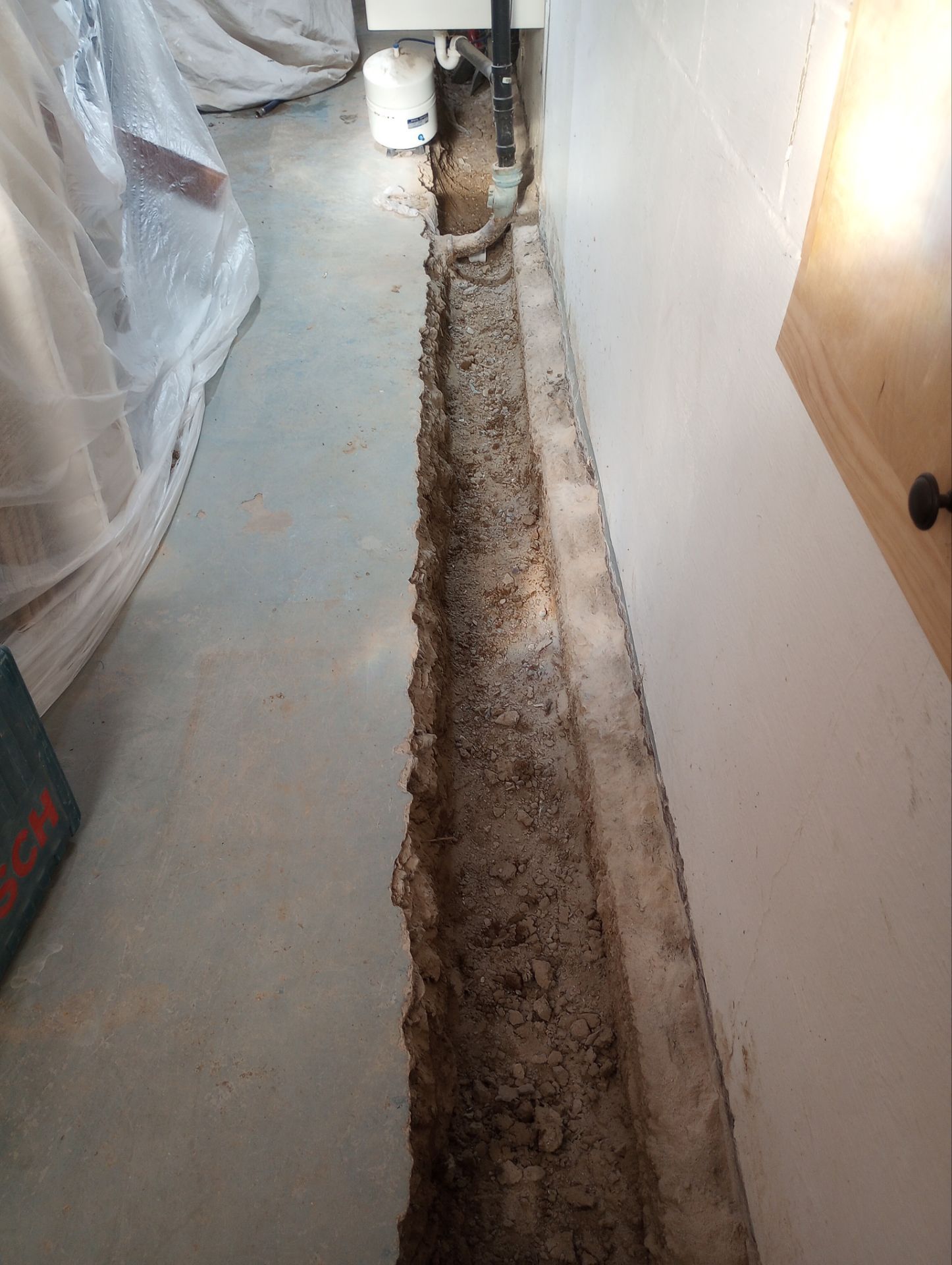 Golden Valley Drain Tile by Waterproofing Northeast