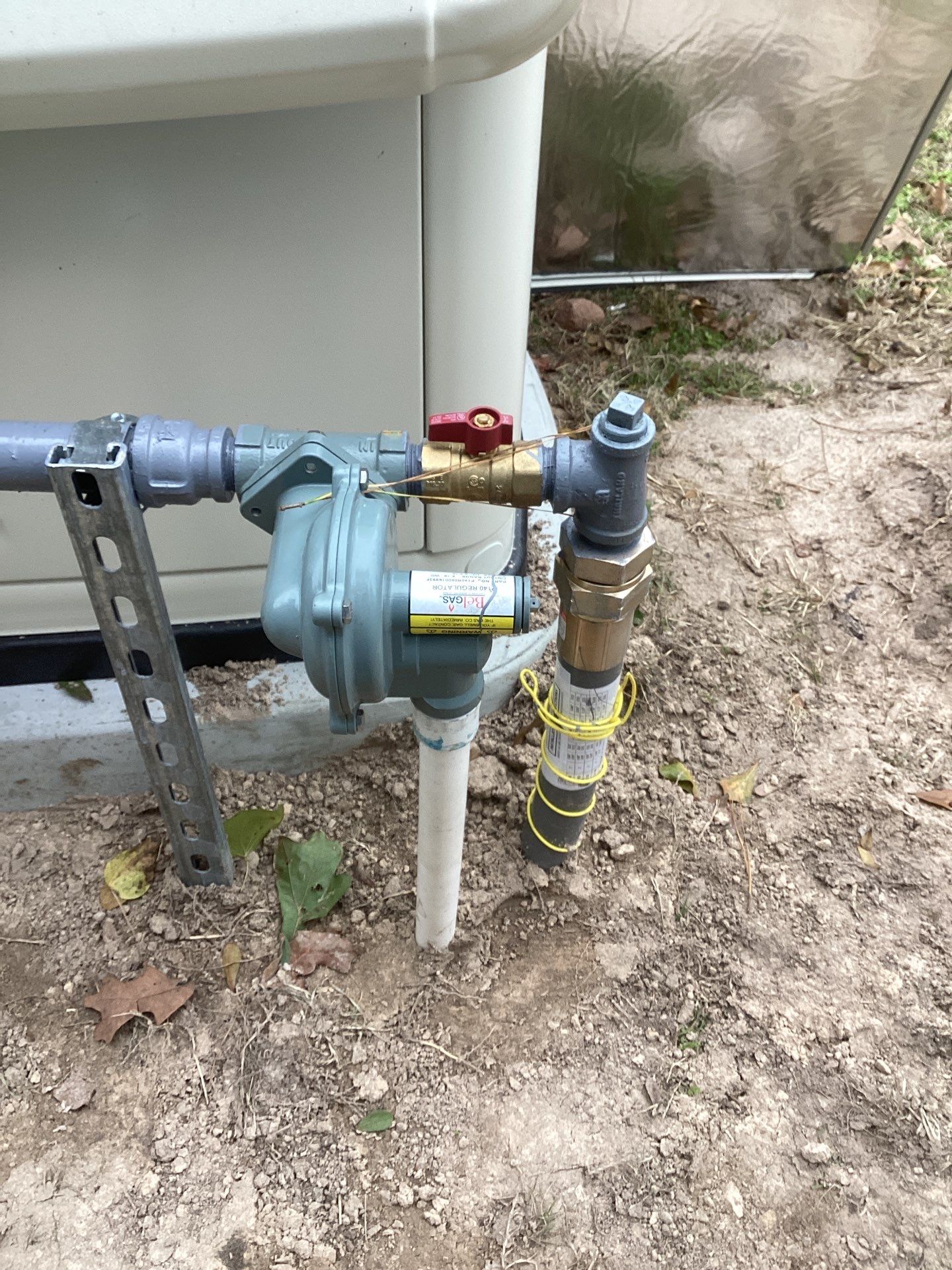 Residential Generac Home Standby Generator Installation in Conroe, Texas by GenTex Elite Services
