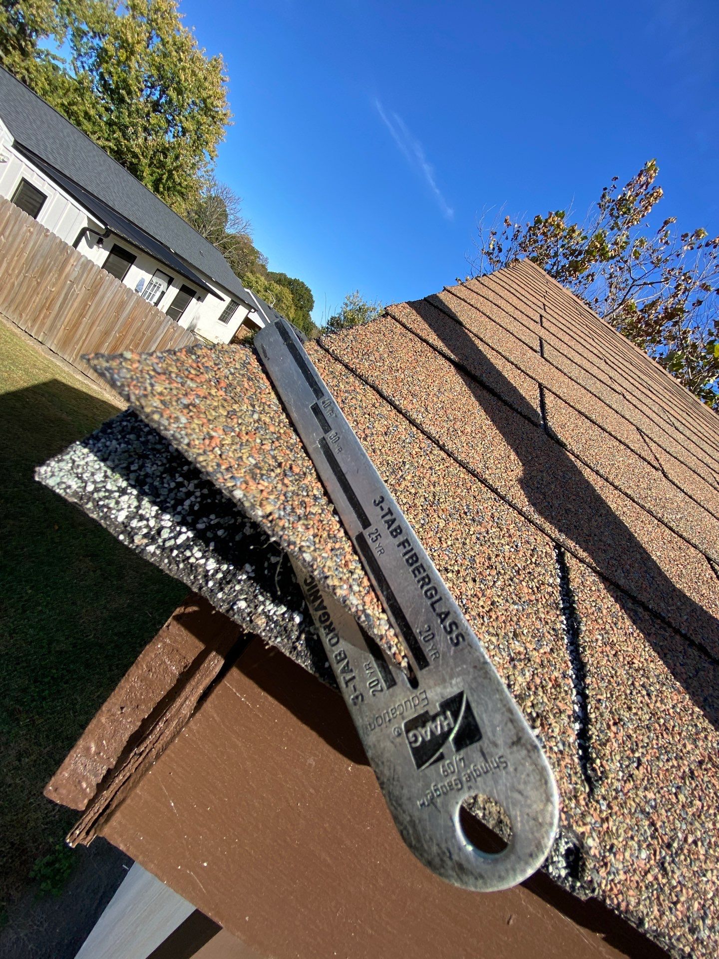 Roof replacement by hail damage by Just Brilliant Restoration JBR