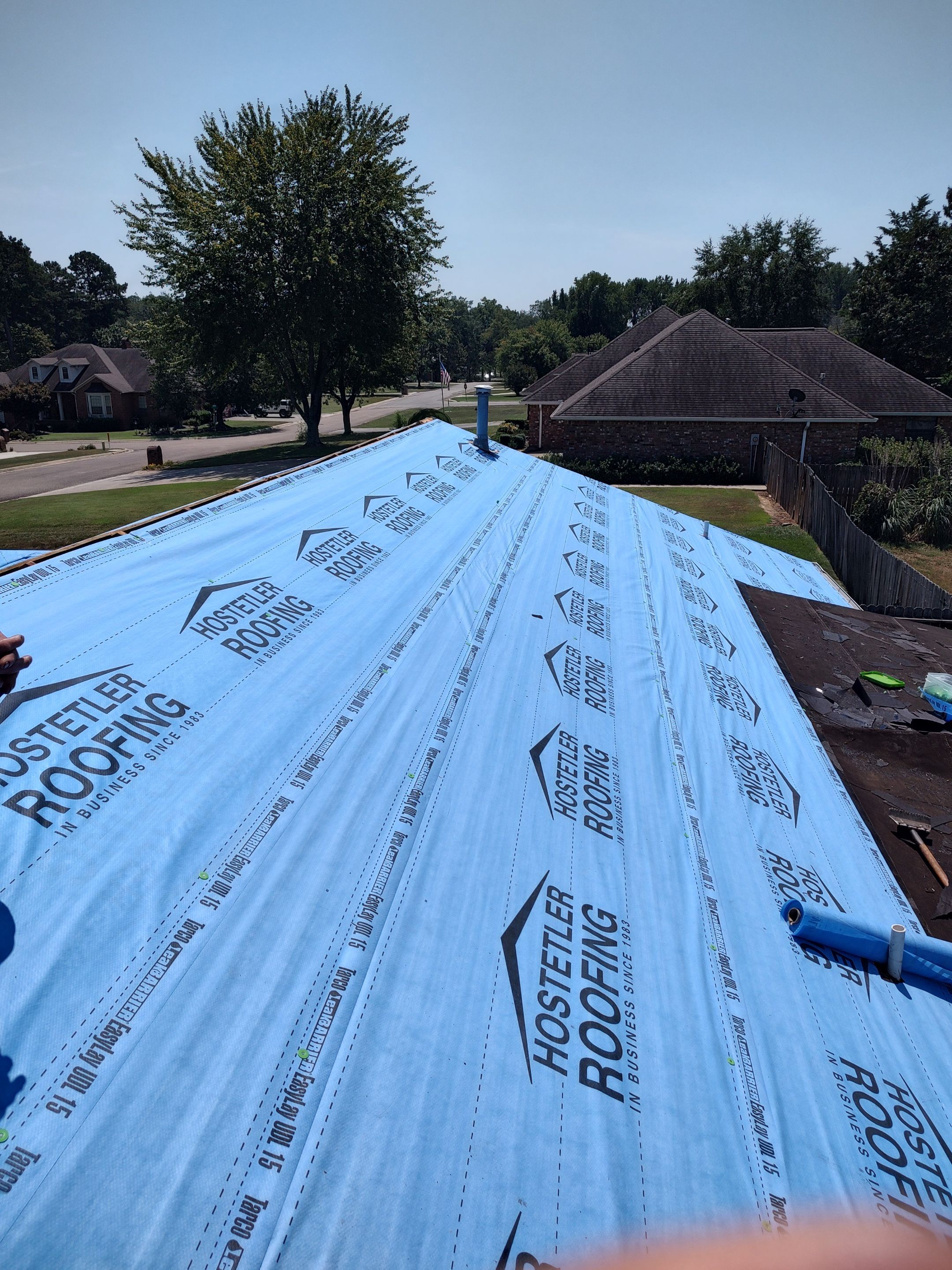Residential Roofing Repair using Malarkey Vista: Midnight Black by Hostetler Roofing