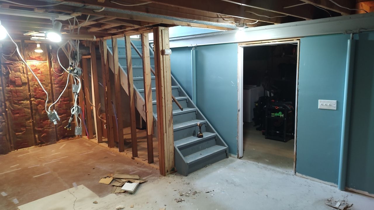 Basement and Bathroom Remodel by Ivy Lea Construction