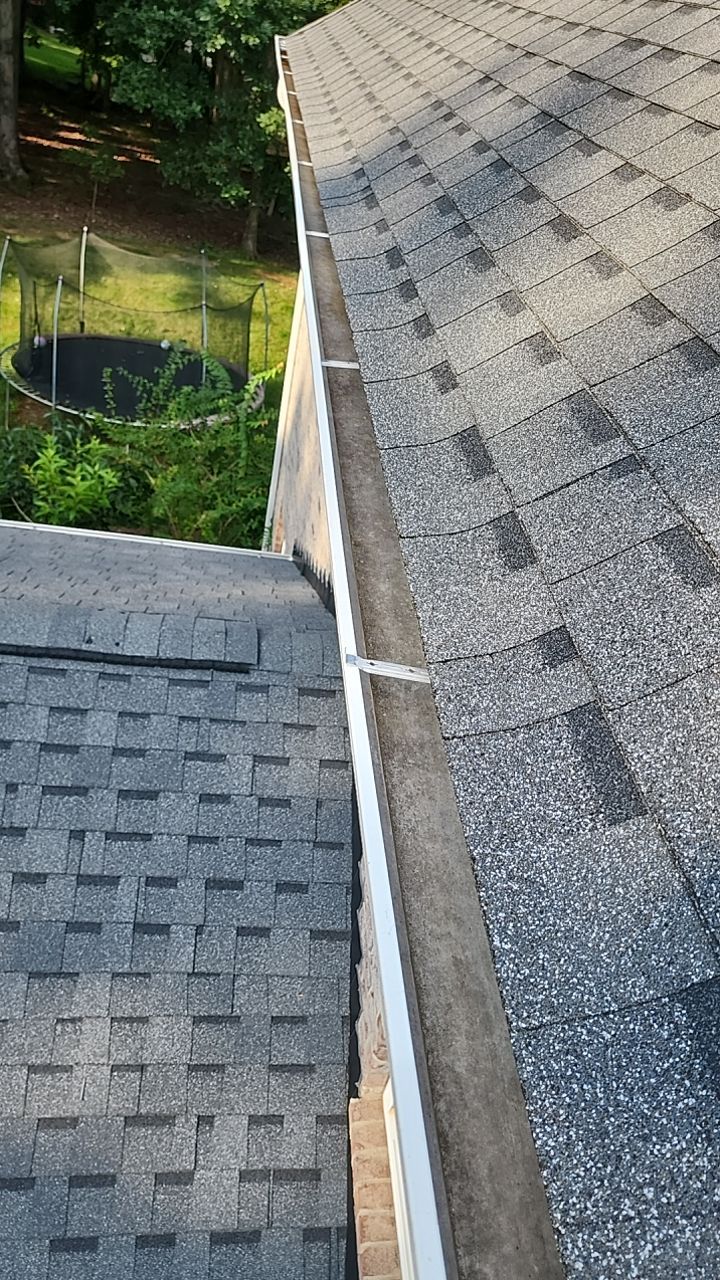 Gutter guard instalation  by Power Wash Masters LLC