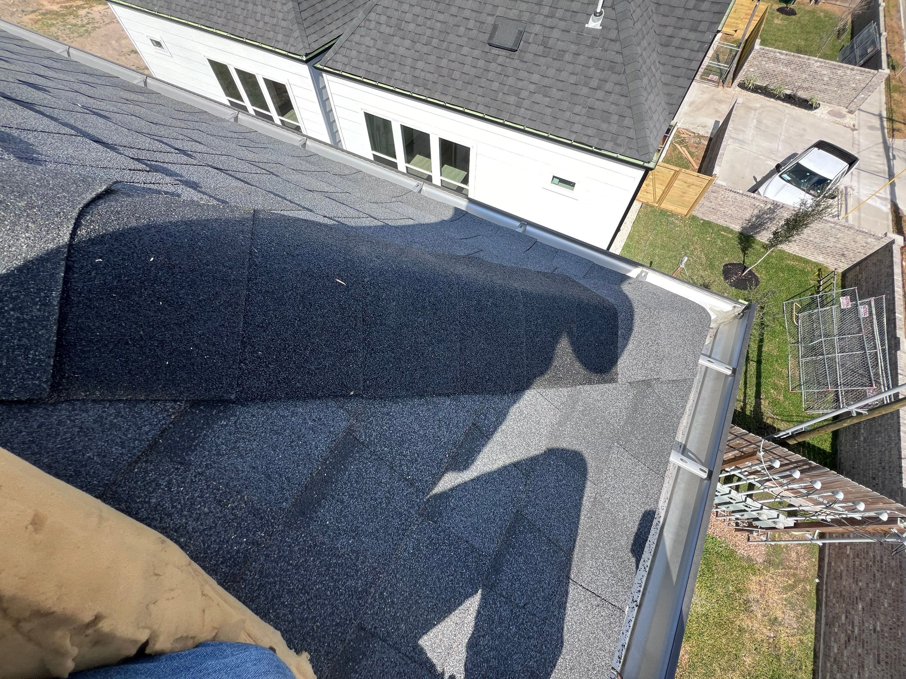 Hail Damage using Owen's Corning Duration (Lifetime) Shingles by Roof Repair Company