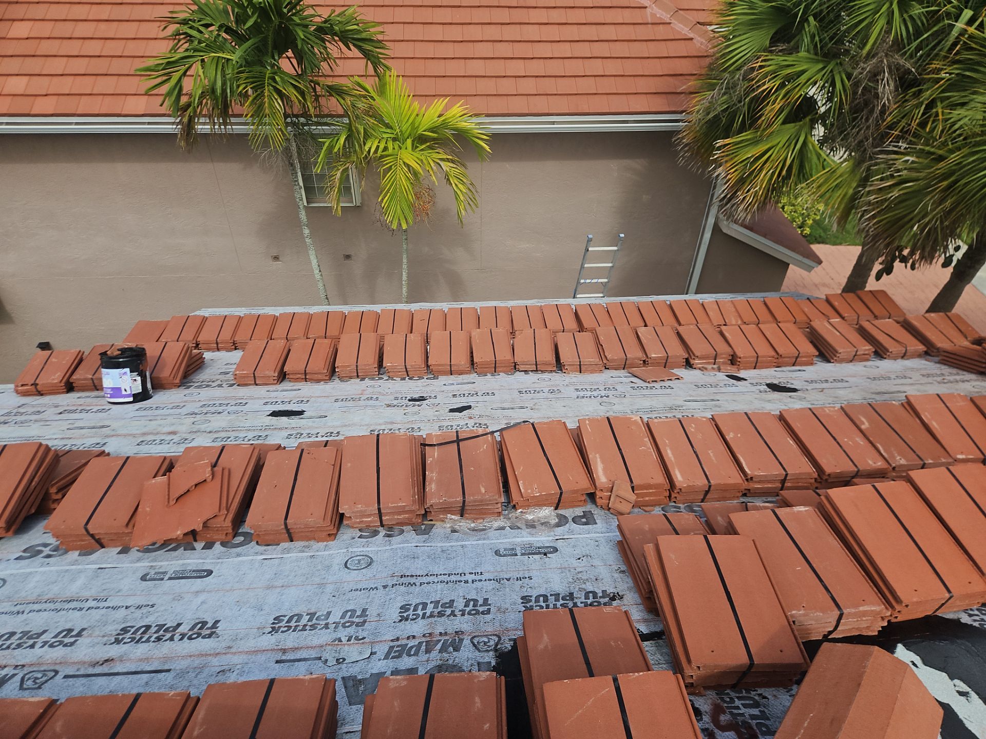 Residential Roofing Installation using Eagle Roofing Tile by BLUES BROTHERS ROOFING