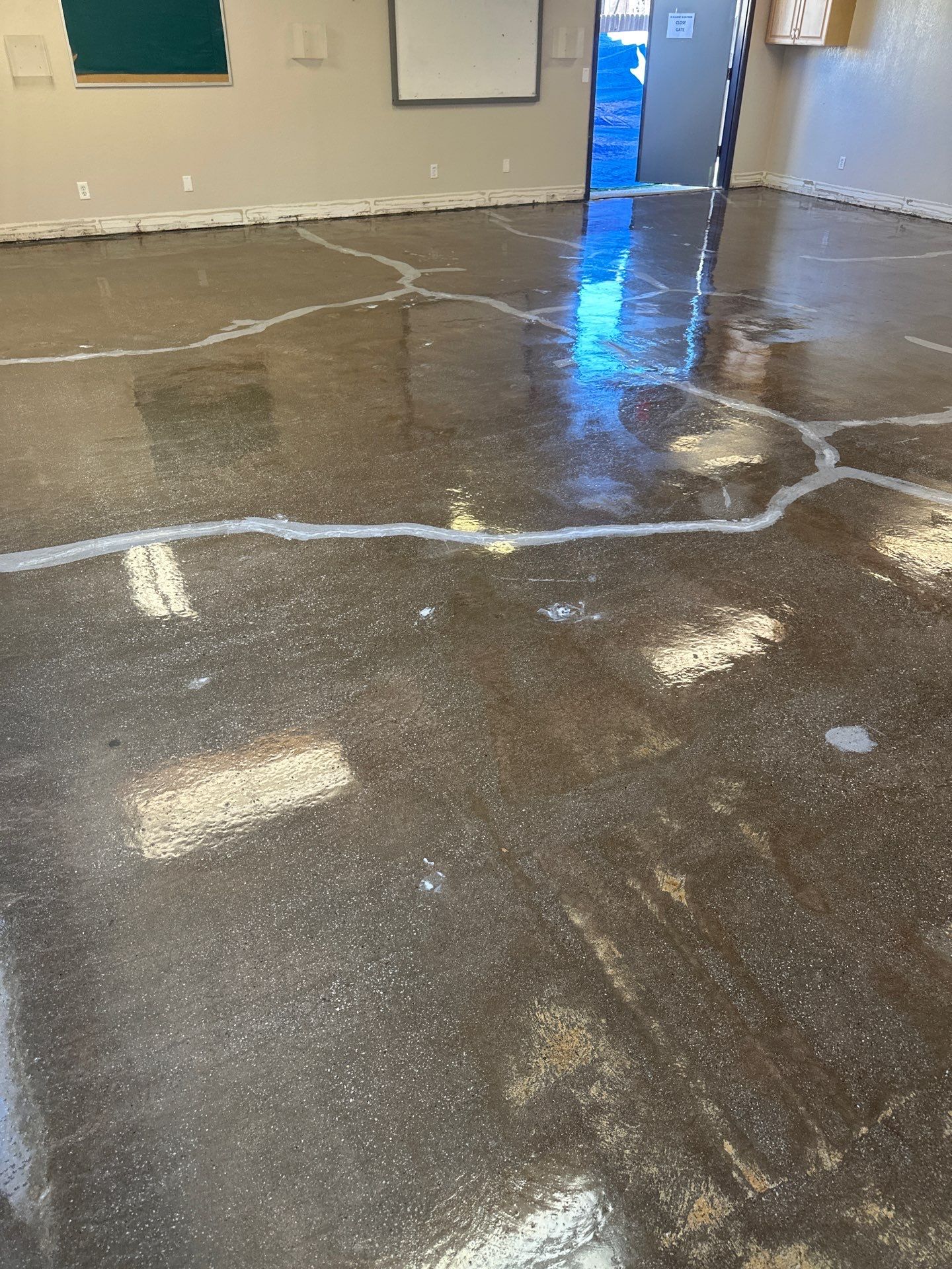 Custom Basalt Polyurea Interior Floor Coating Transformation in Atascadero by MGP Coatings
