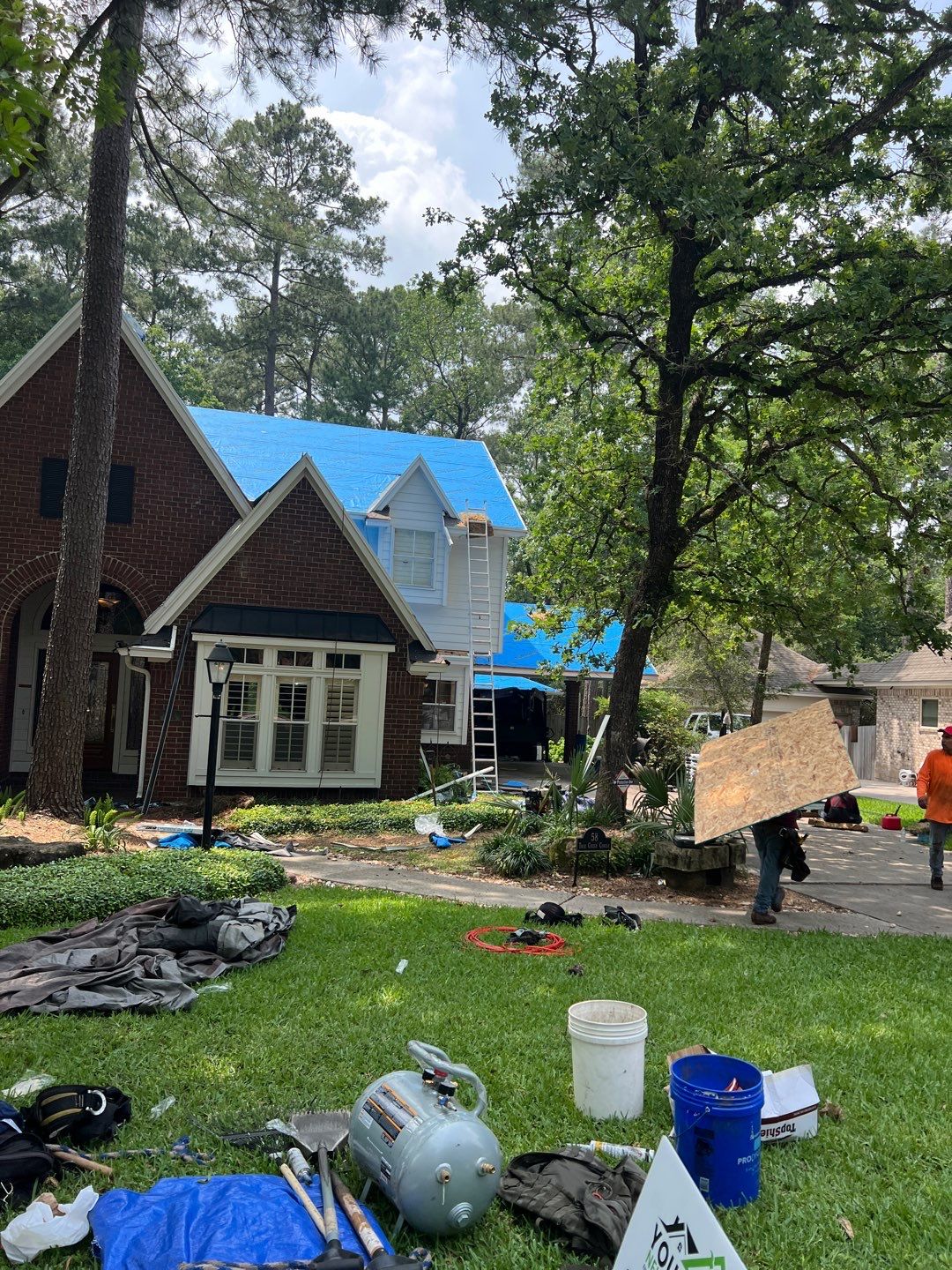 Residential Roofing Installation using IKO Dynasty by Core Four Roofing