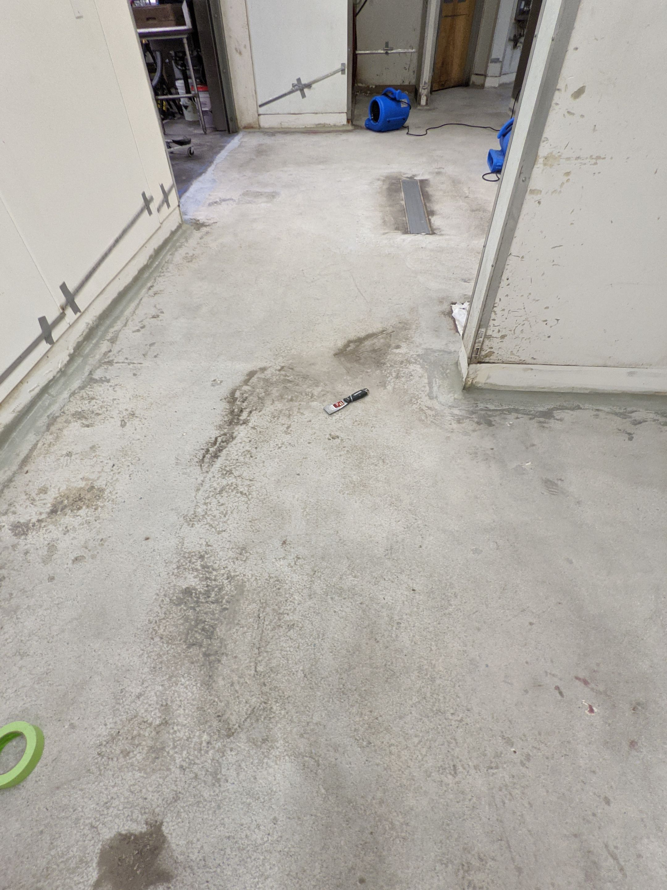 Commercial Floor Transformation using Penntek Evolution System by Croc Coatings, LLC