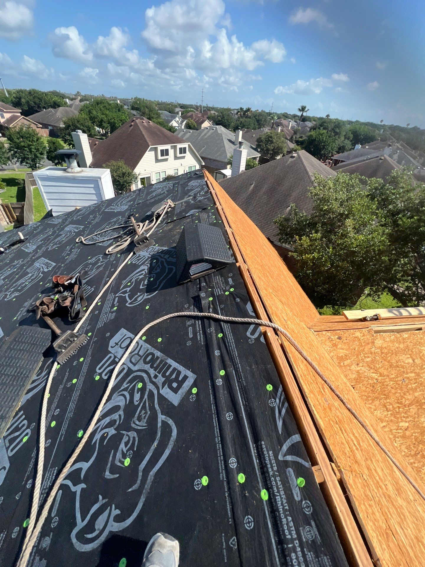 Steep and High...Let's get It! by Bayfront Roofing and Construction