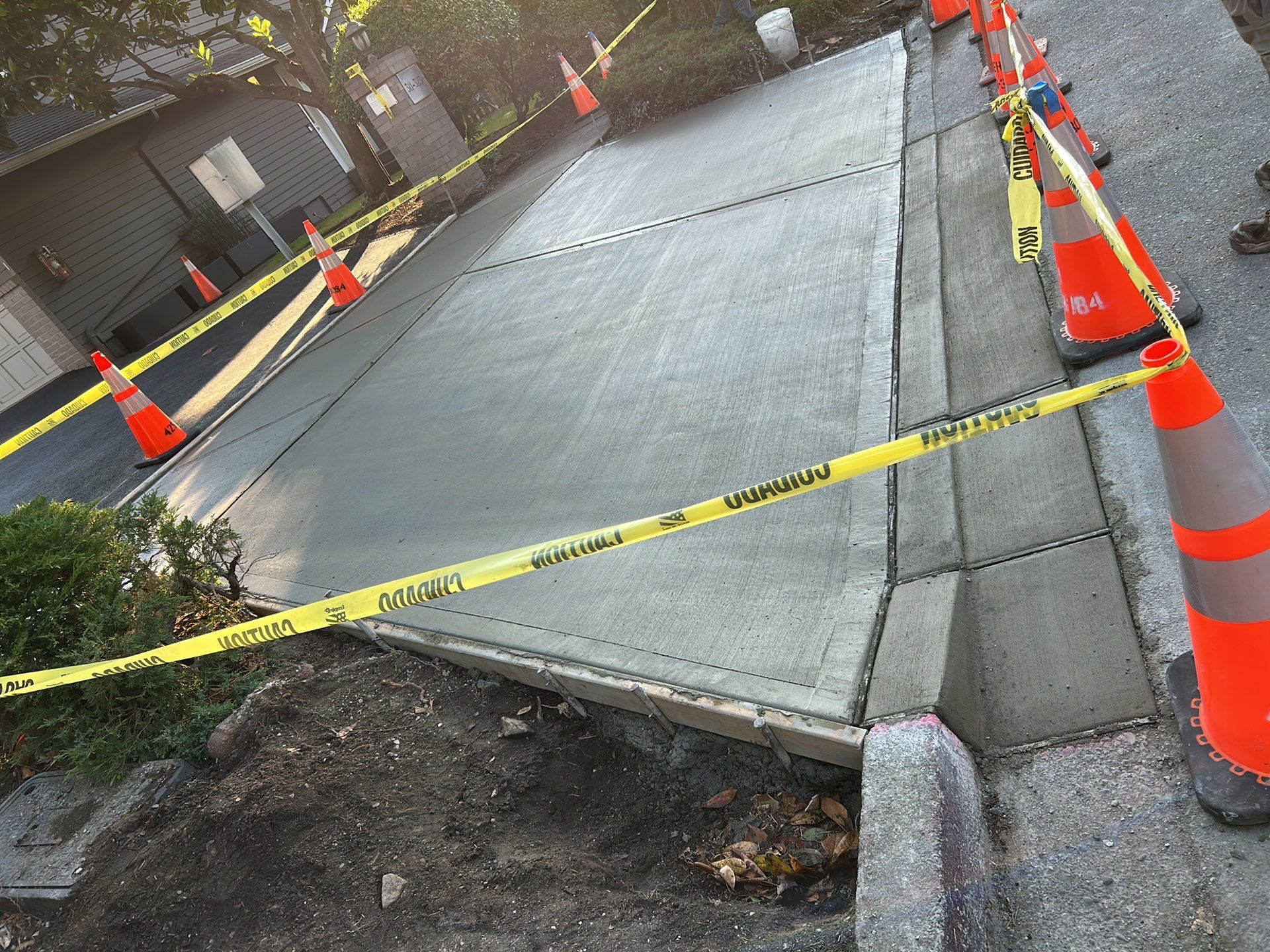 Oscar | Sidewalk Repair, Concrete Project  by Jireh Asphalt & Concrete Inc 