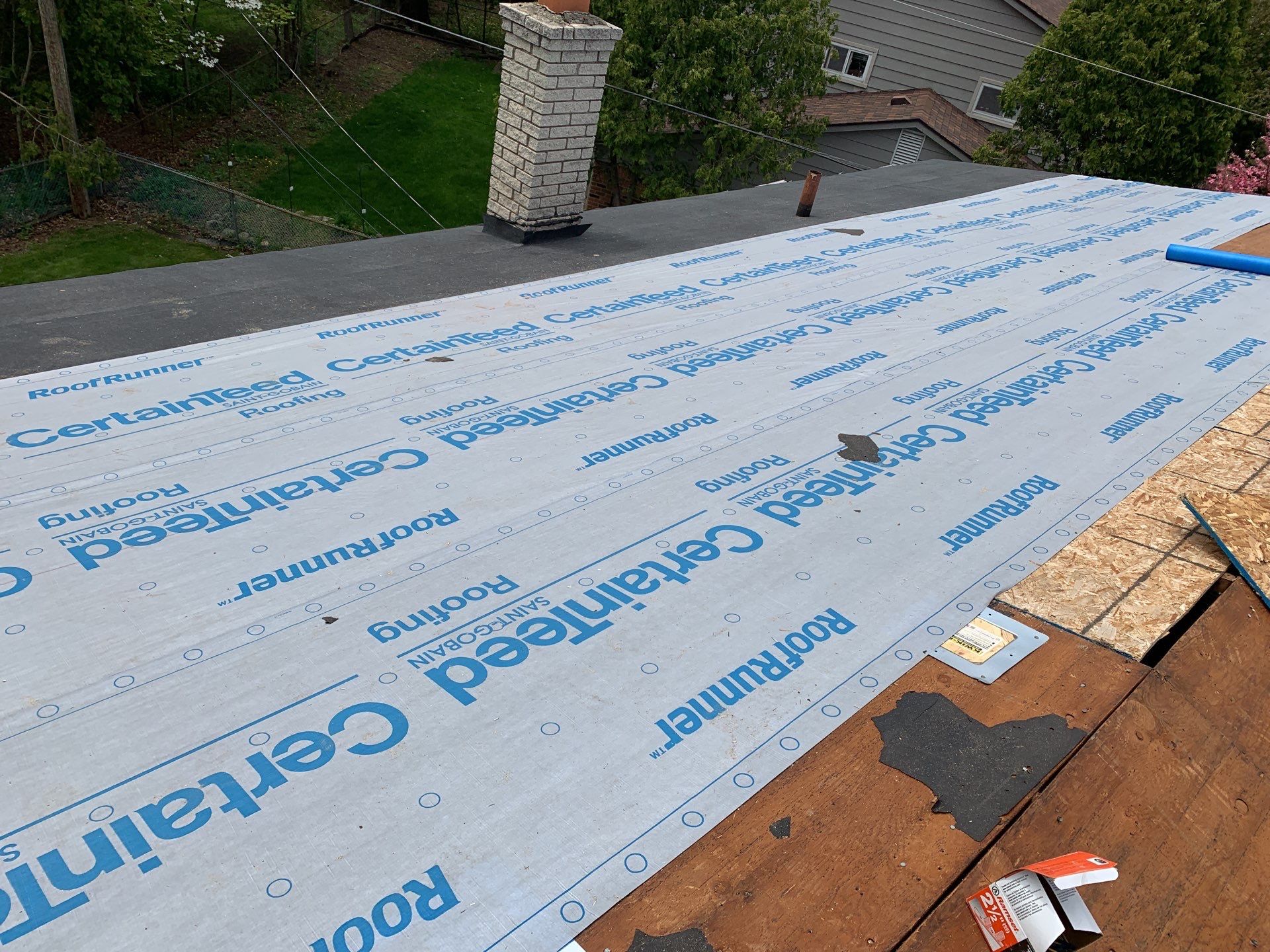 Roof Replacement using CertainTeed Landmark by 180 Contractors