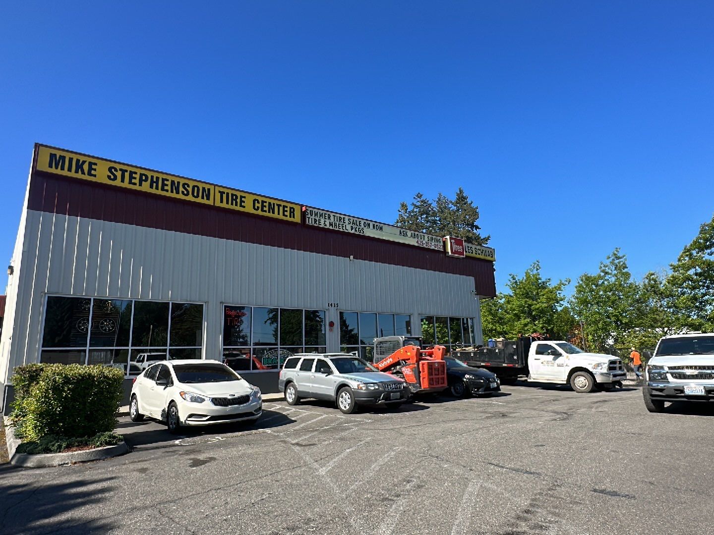 Les Schwab Tire Center | Everett WA  by Jireh Asphalt & Concrete Inc 