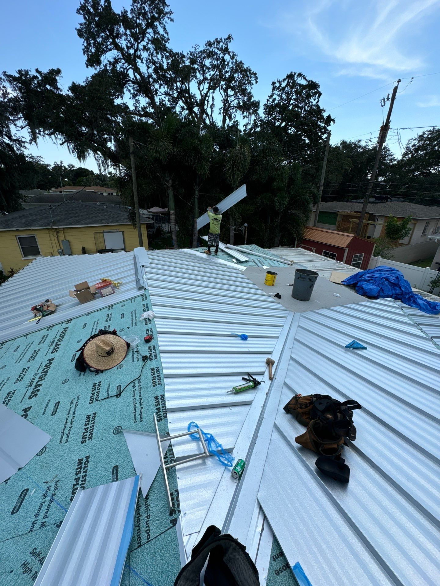 Project in St. Petersburg 33710 by Mitchell Roofing Company LLC