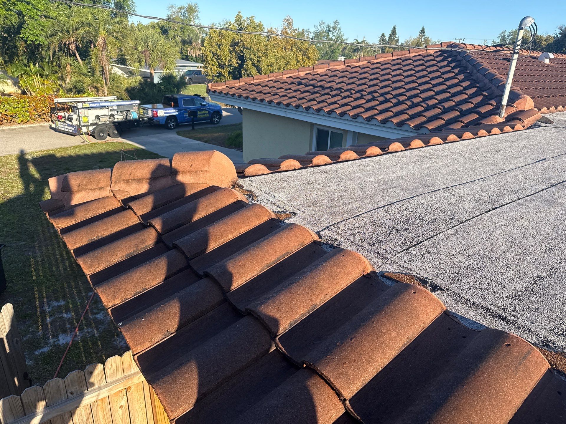 Full Exterior Cleaning Before Painting – Sarasota, FL (Near Sarasota Airport) by Sunshine AquaWash