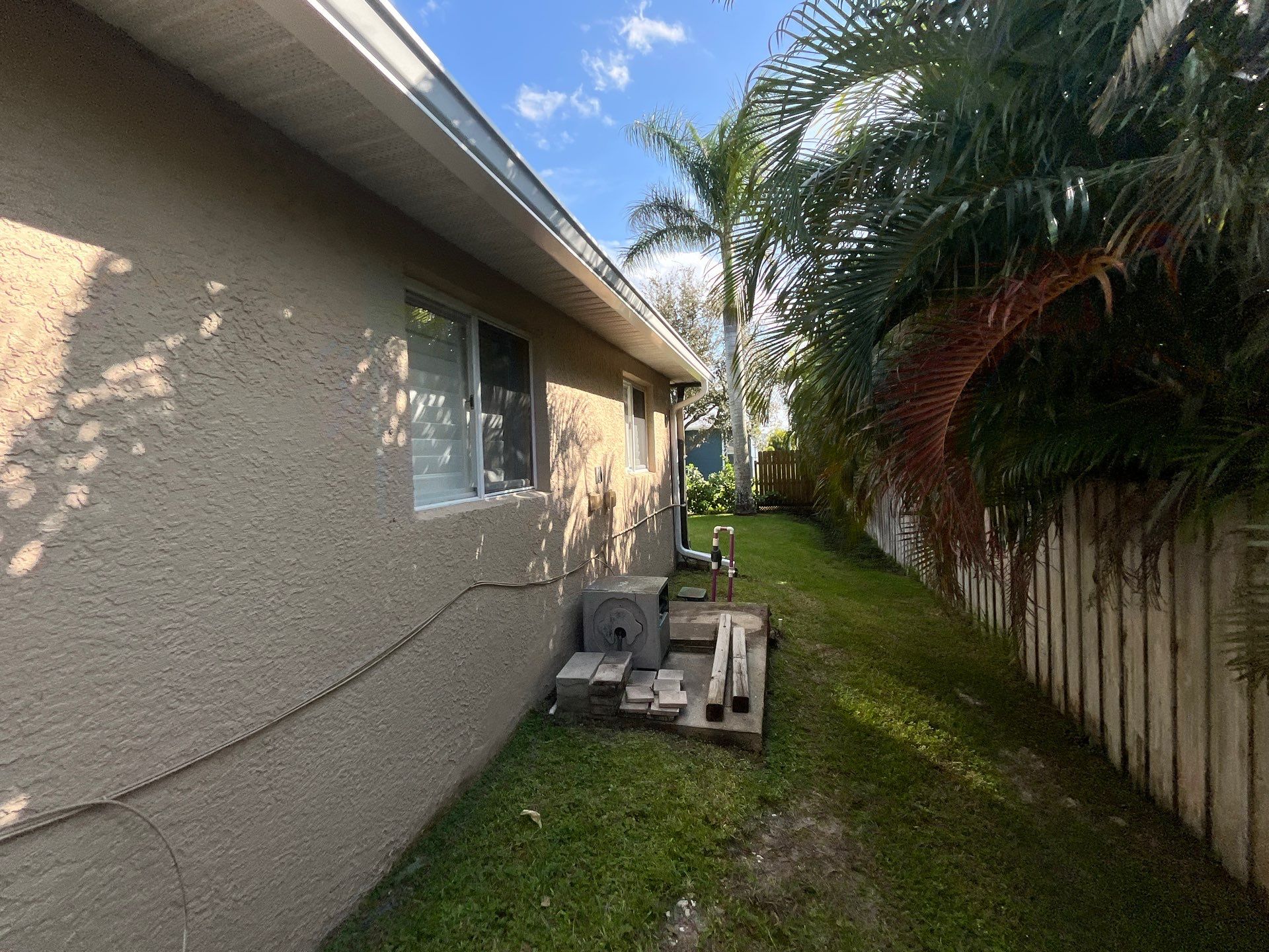 Downspout Extensions for Cape Coral Homes  by Gutter Professors