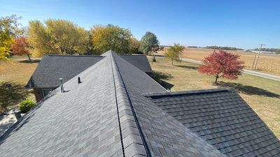Residential Roofing Installation using GAF Timberline HDZ Appalachian Sky