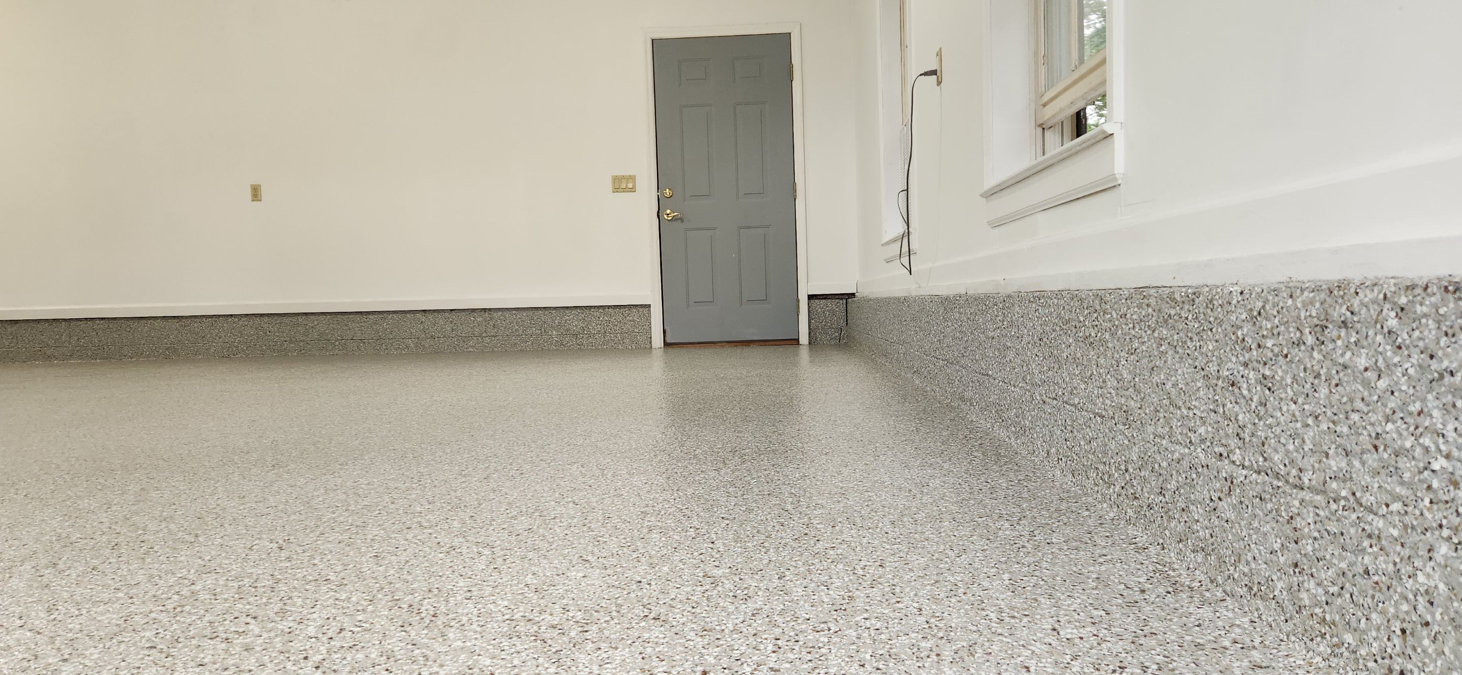 Garage using Creekbed by Elite Floor Solutions