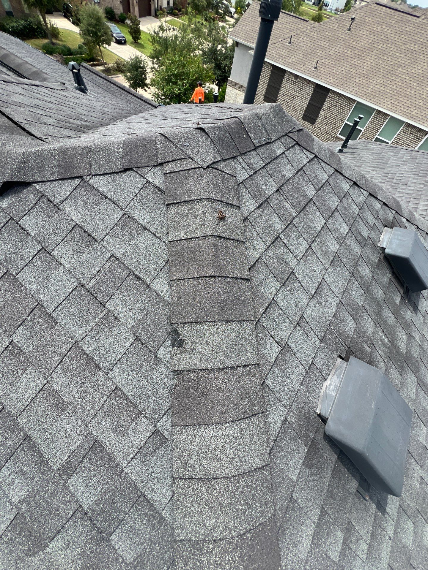Residential Roofing Repair using Owen's Corning Duration (Lifetime) Shingles by Roof Repair Company
