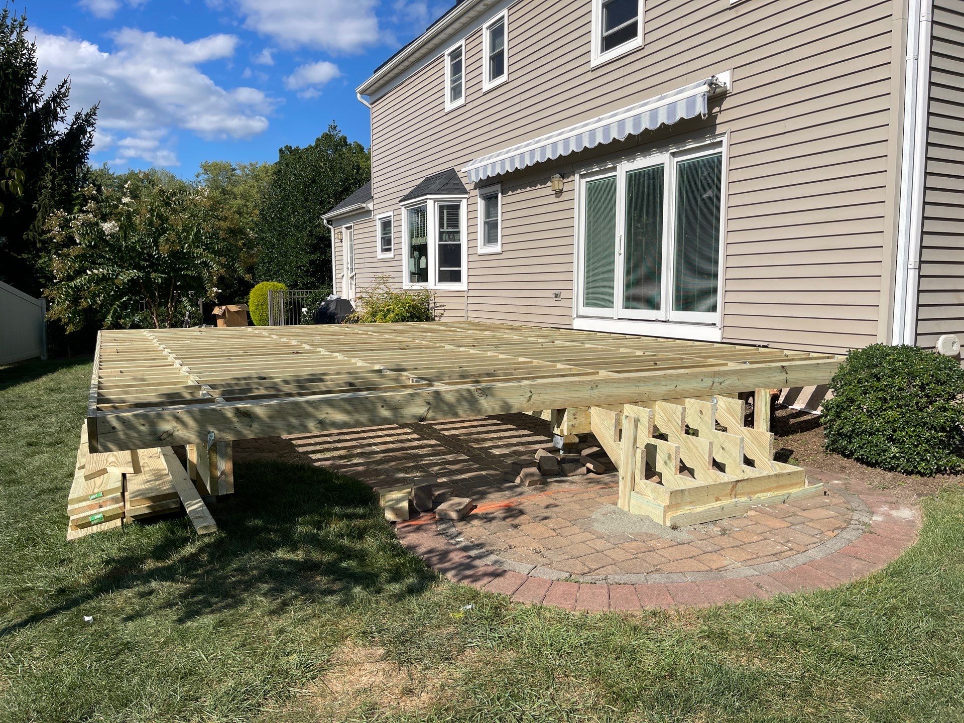 New Deck and Steps by deck guardian