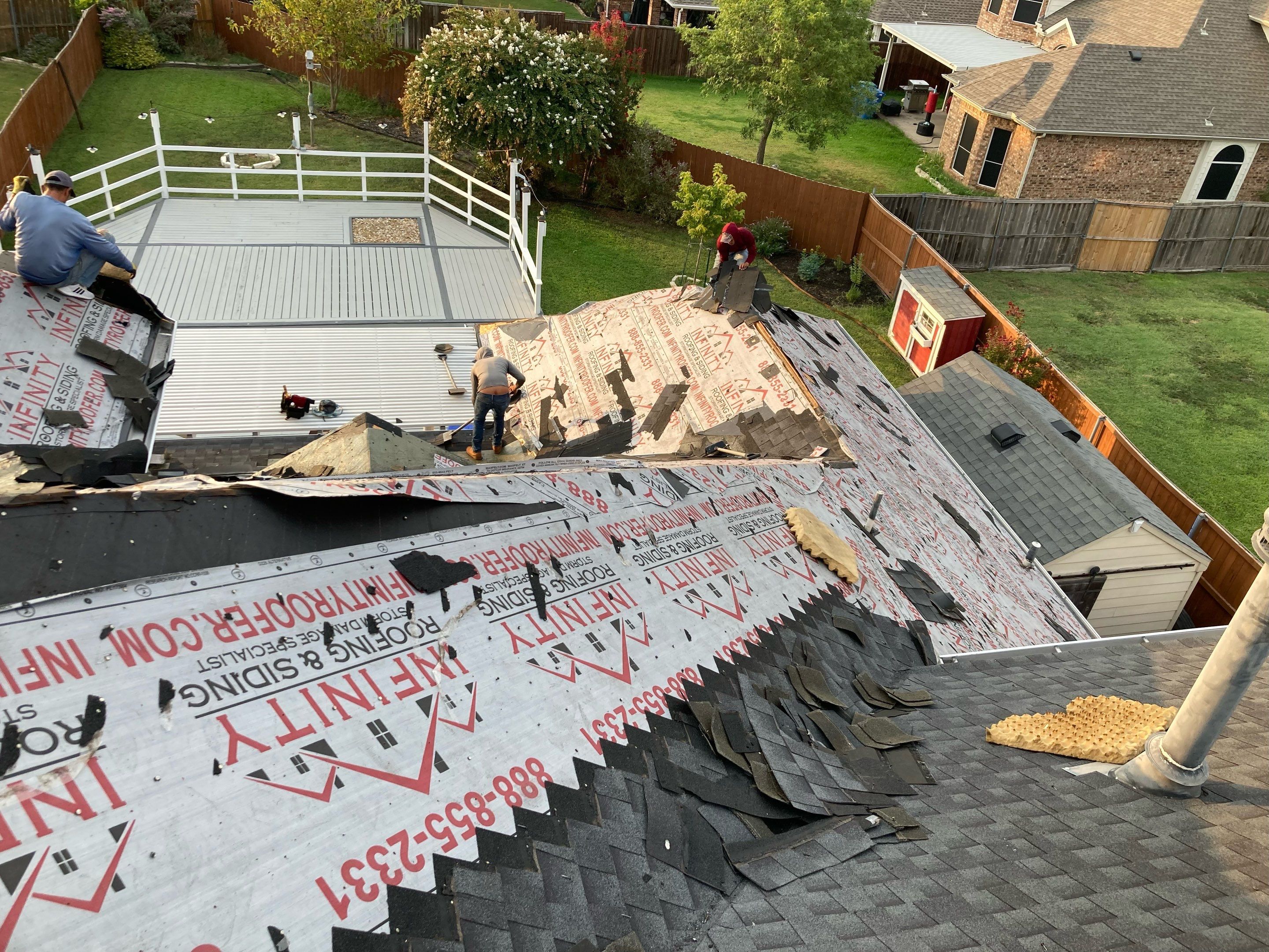 Project in Rowlett by Rhino Roofing and General Contracting, LLC