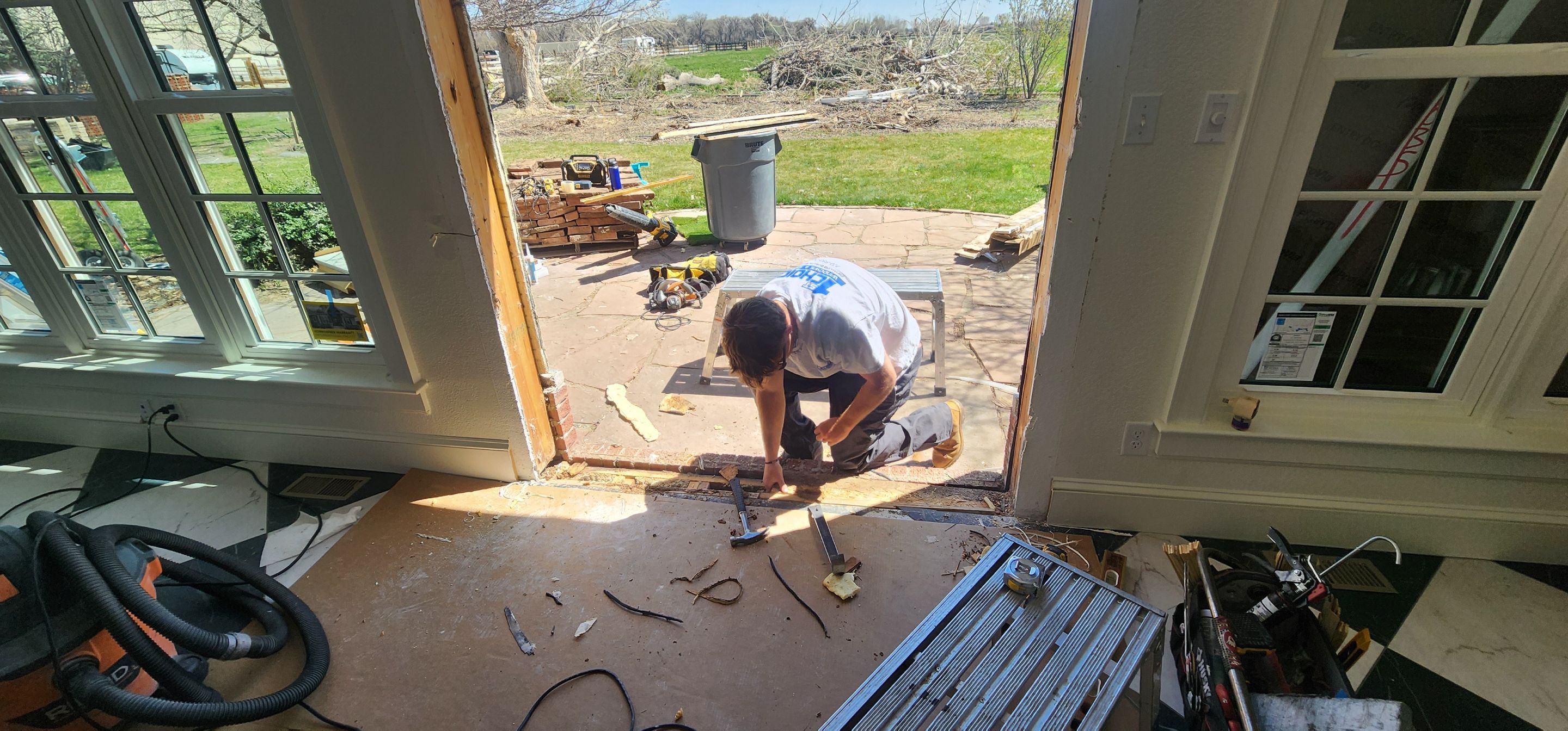 Provia Window project .. Watch for more photos  by 1st choice windows and siding