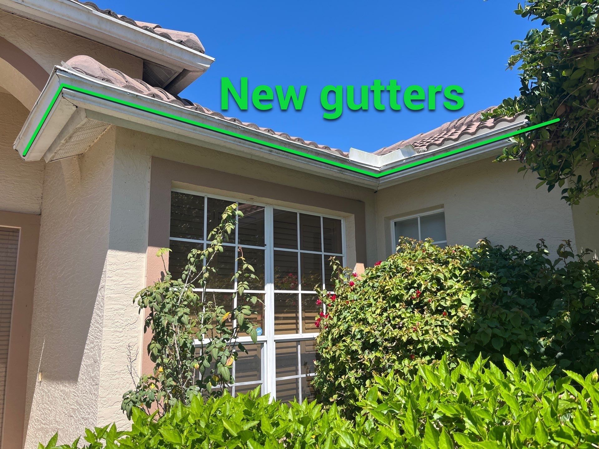 7 inch seamless gutters using K-Style Seamless Gutters in Sarasota FL by Gutter Professors