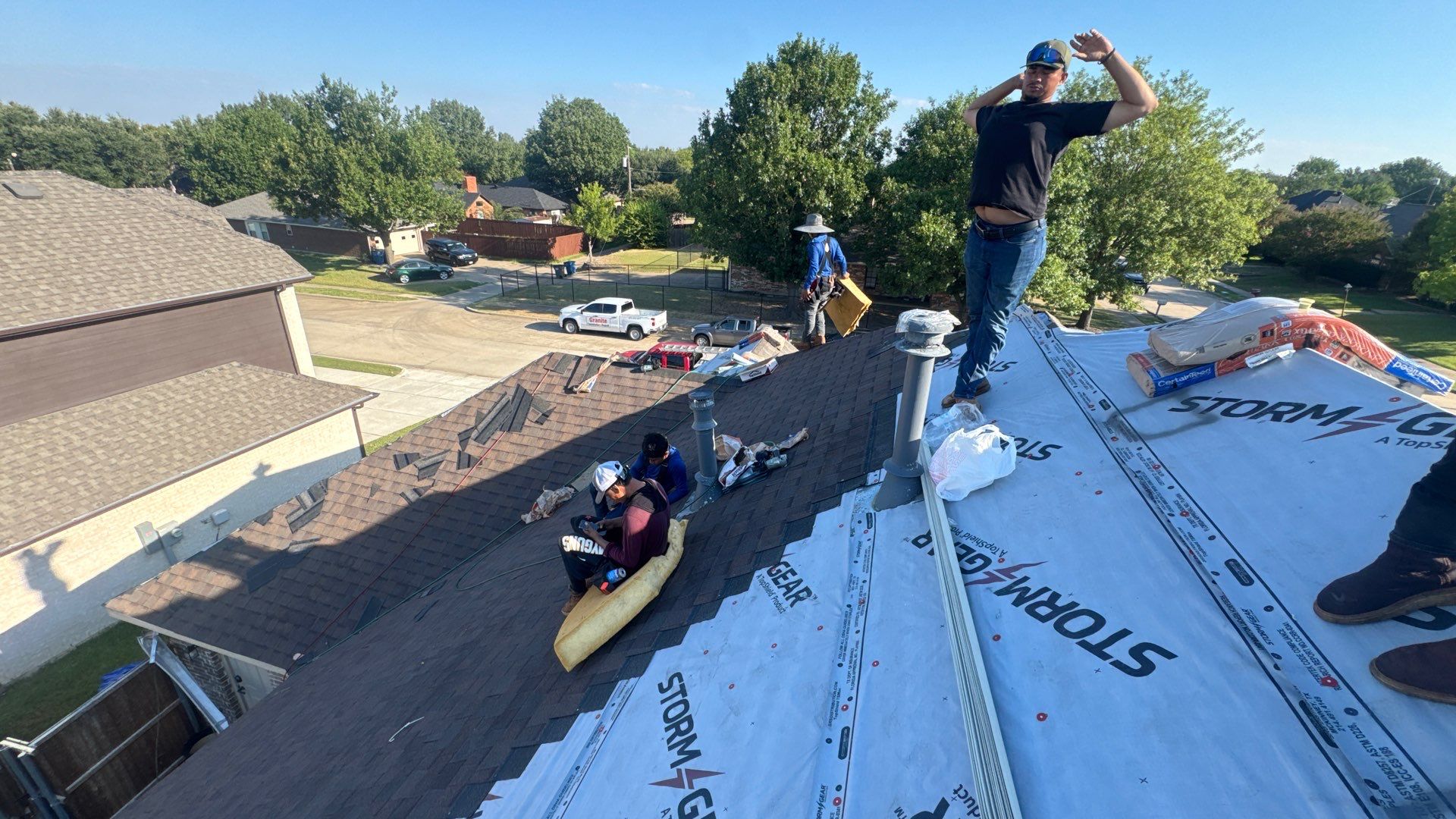 Project in Wylie by Rhino Roofing and General Contracting, LLC
