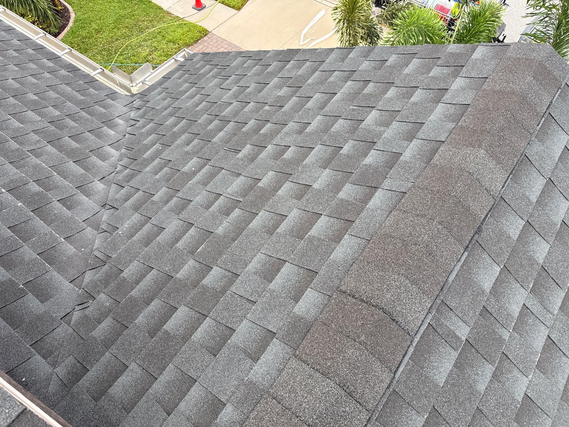 2-Story Asphalt Shingle Roof Cleaning & House Wash – Cypress Mill, Sun City Center, FL by Sunshine AquaWash