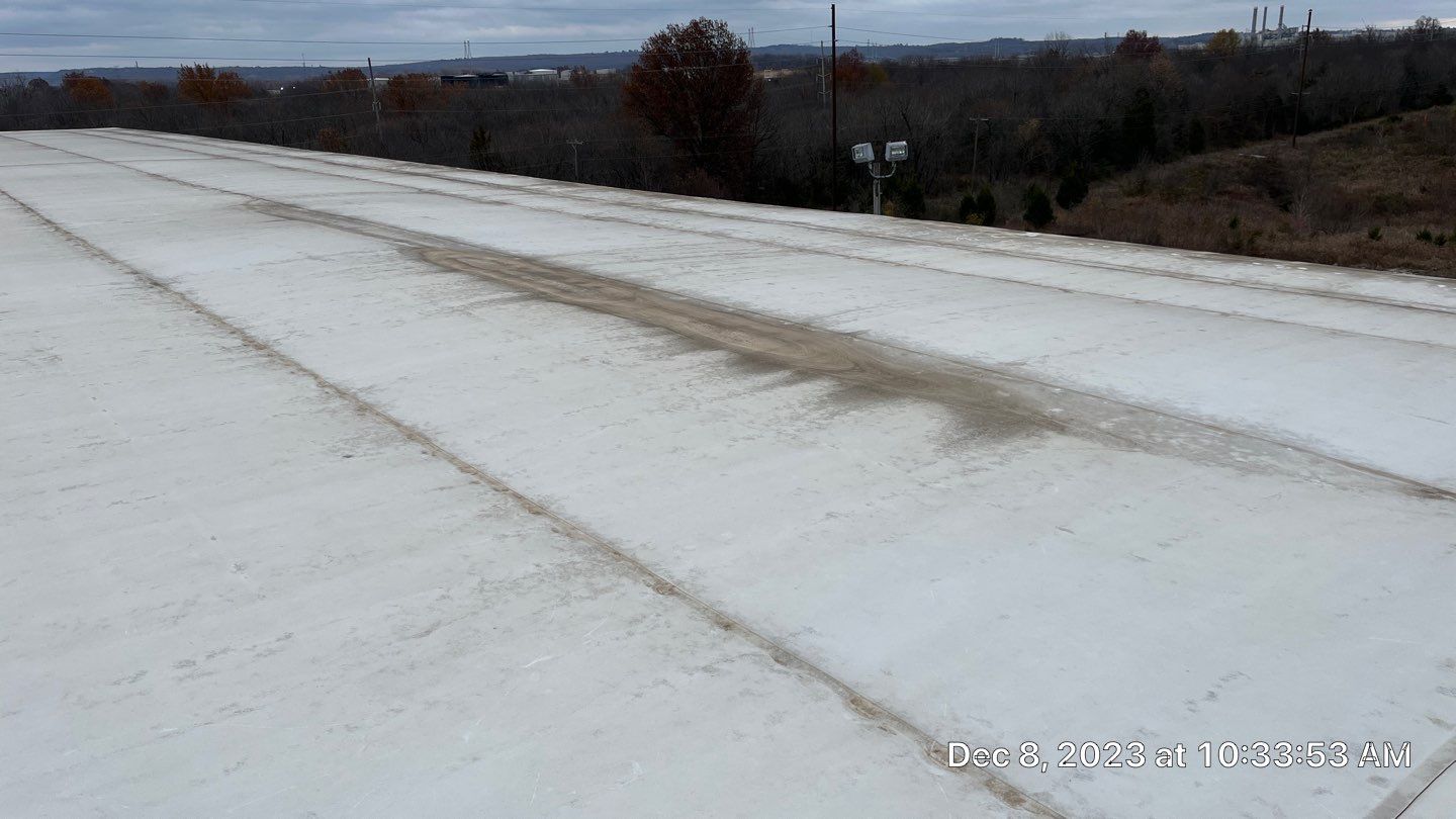 Project in Muskogee by Decor Roofing & Restoration