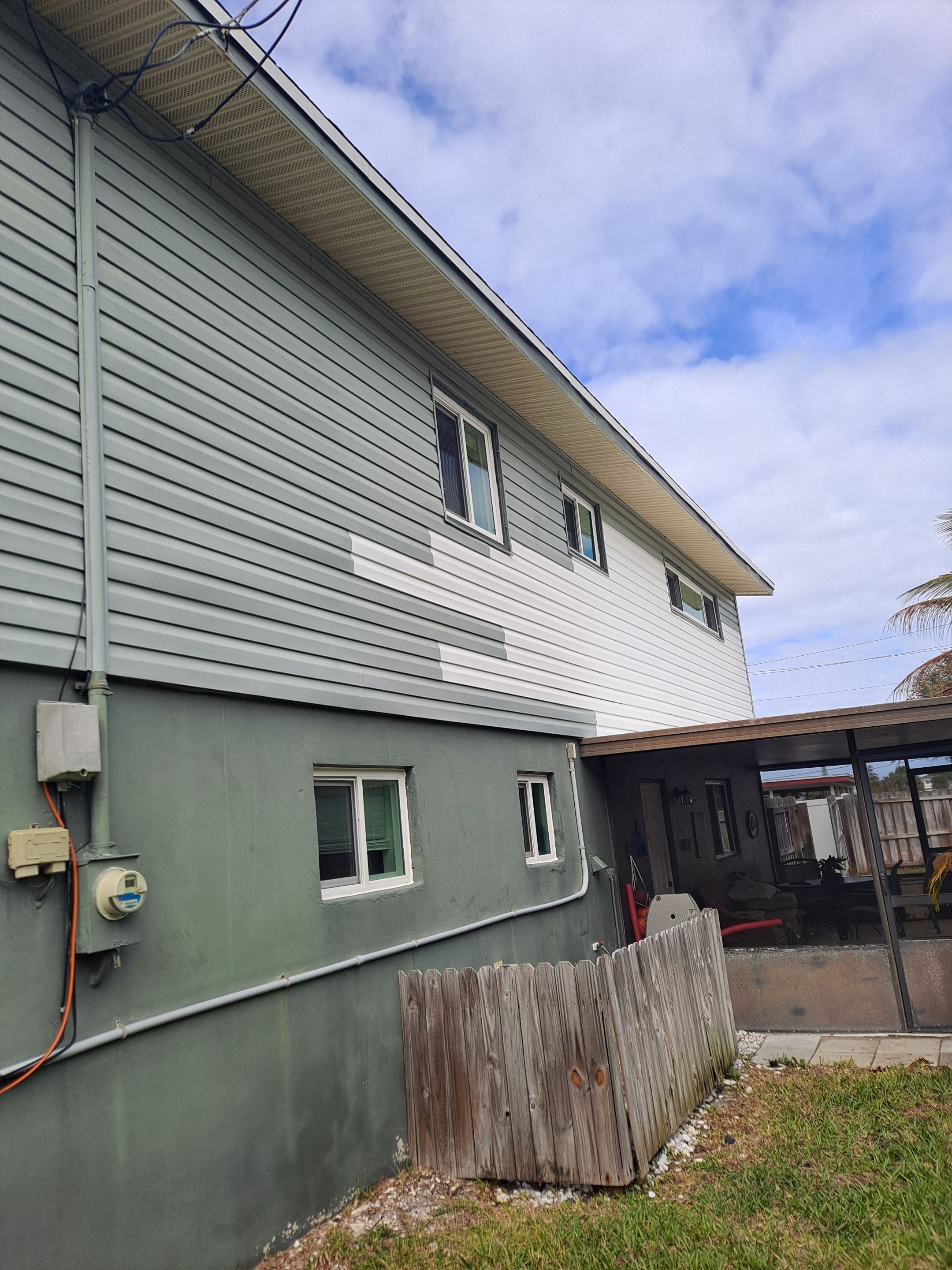 Vinyl Siding Replacement and Exterior Renovation in Satellite Beach by Florida Roofing and Renovations Inc.
