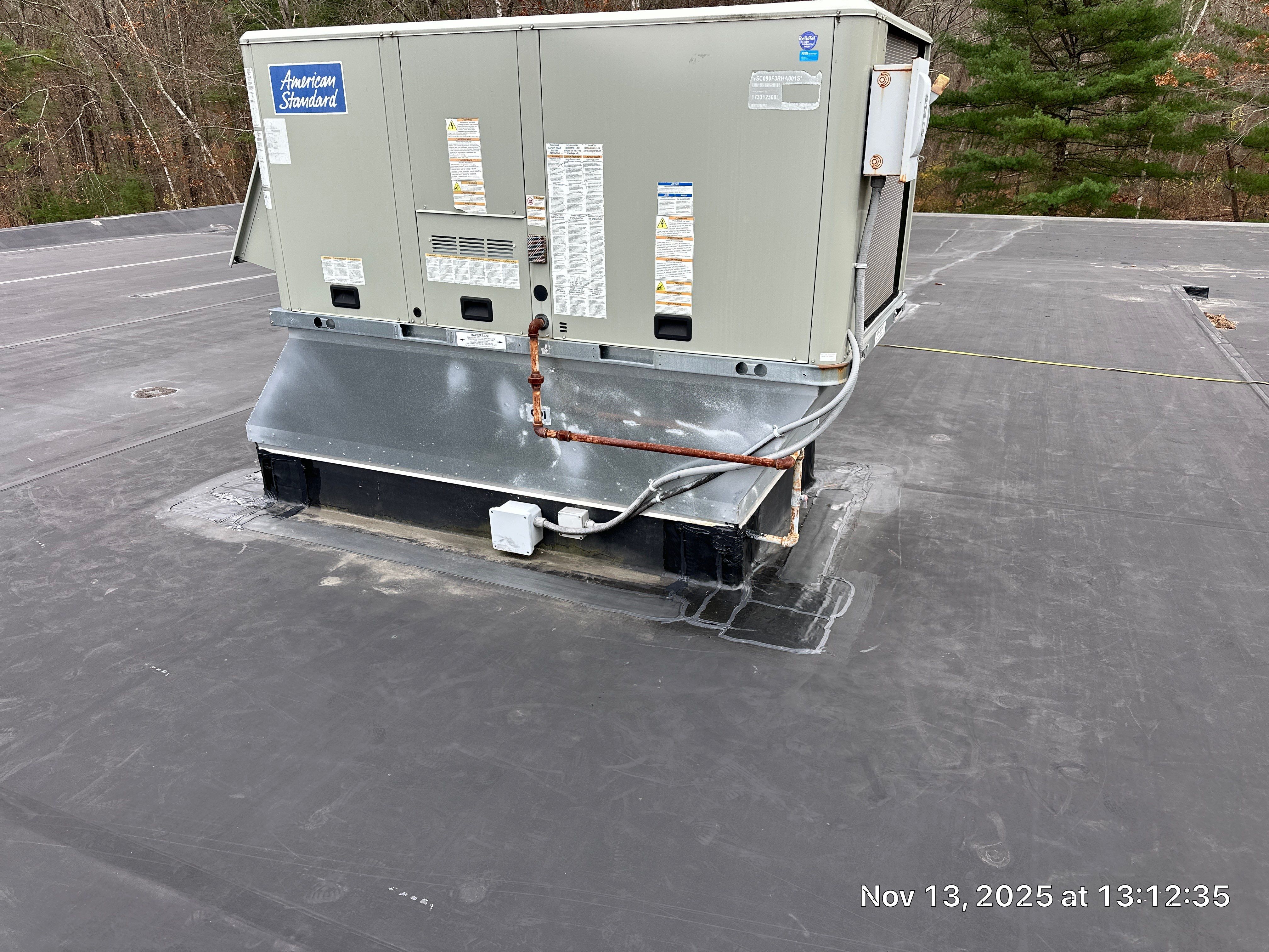 Acton EPDM Roof Edge Reconstruction with Tapered Insulation System by Mighty Dog Roofing of Greater Middlesex County