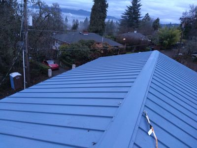 Roof Replacement - Metal Roof using ASC 16" 26g Skyline Panel