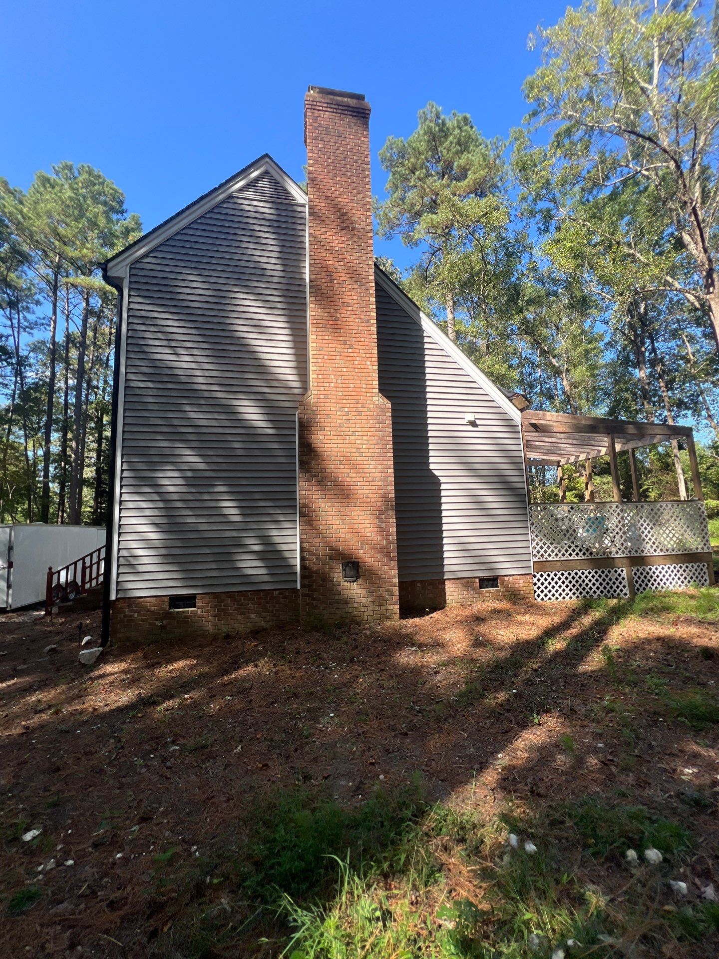 Full Vinyl Siding Replacement and Shutter Installation in Zebulon by The Remodeling Company