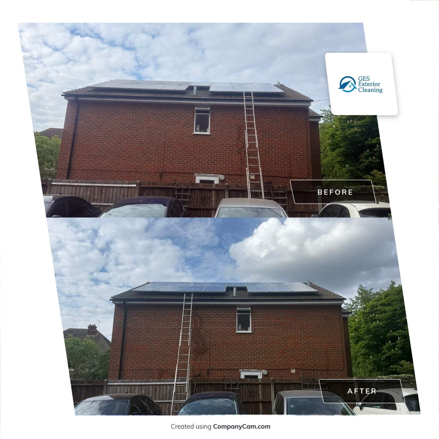 Solar Panel Cleaning Surrey by Ges Exterior Cleaning ltd