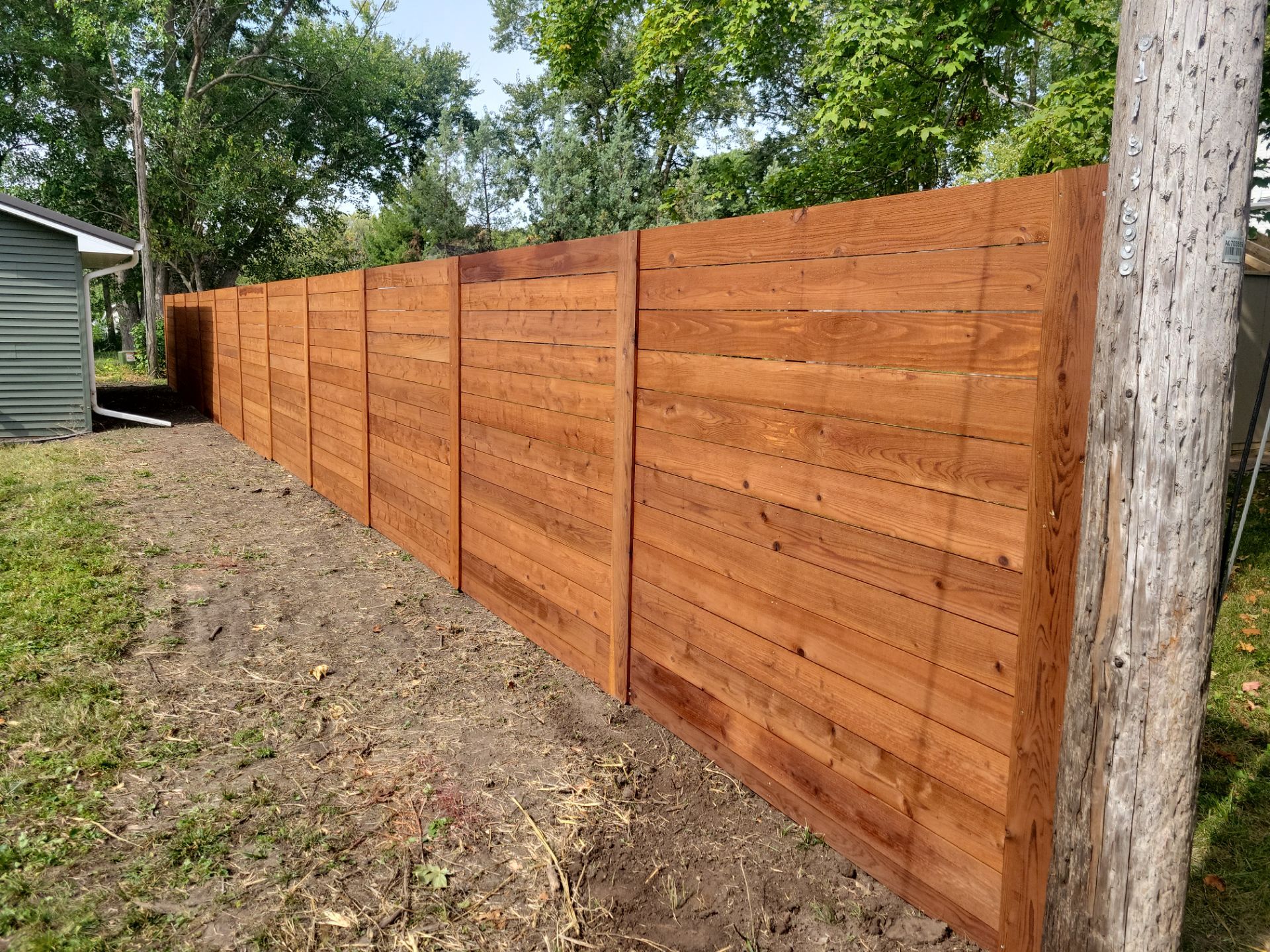 Project in Cedar Falls by Perfect Picket Fence and Stain
