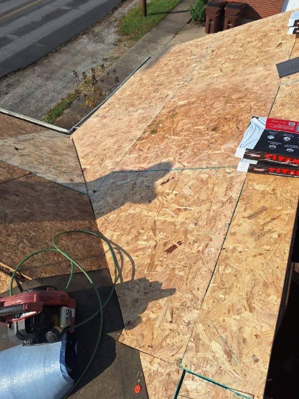 Residential Roofing Installation using Titan Thunderstorm Gray by Storm Contracting 