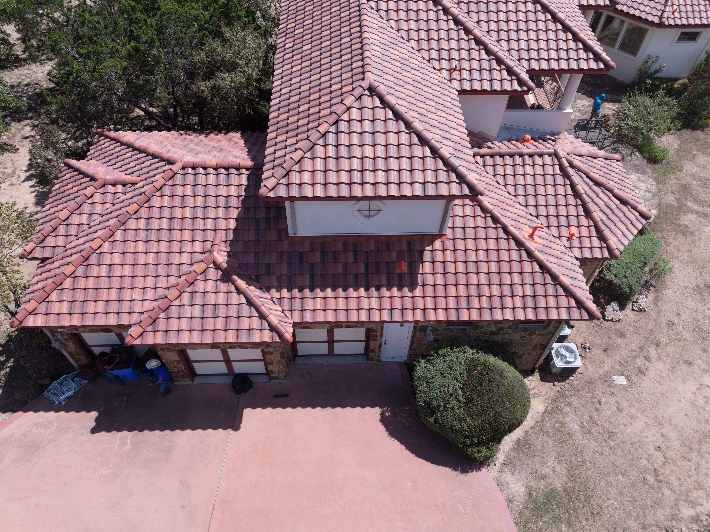 Concrete Tile Roof Replacement by Lapeyre Roofing