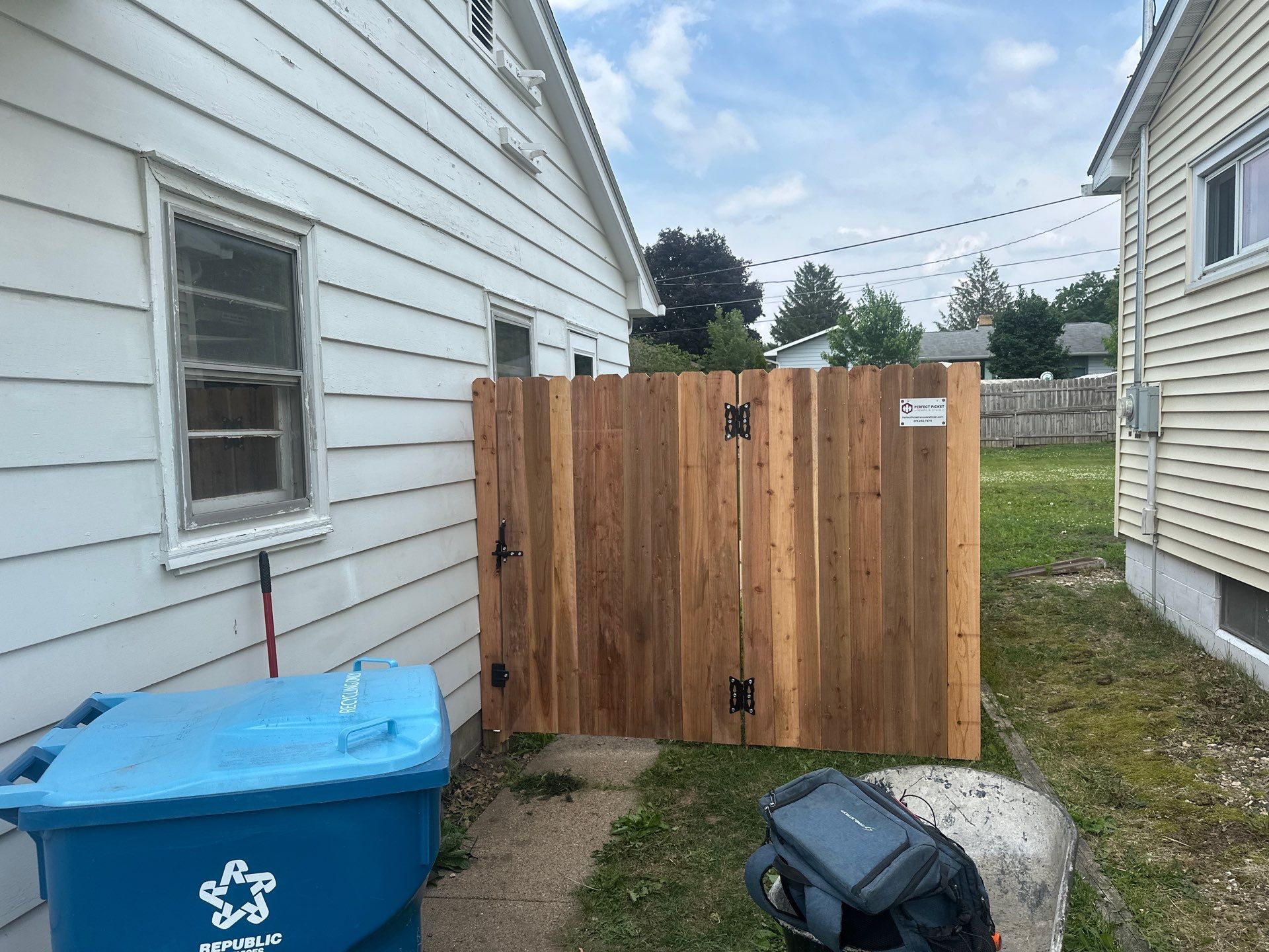 Project in Waterloo by Perfect Picket Fence and Stain