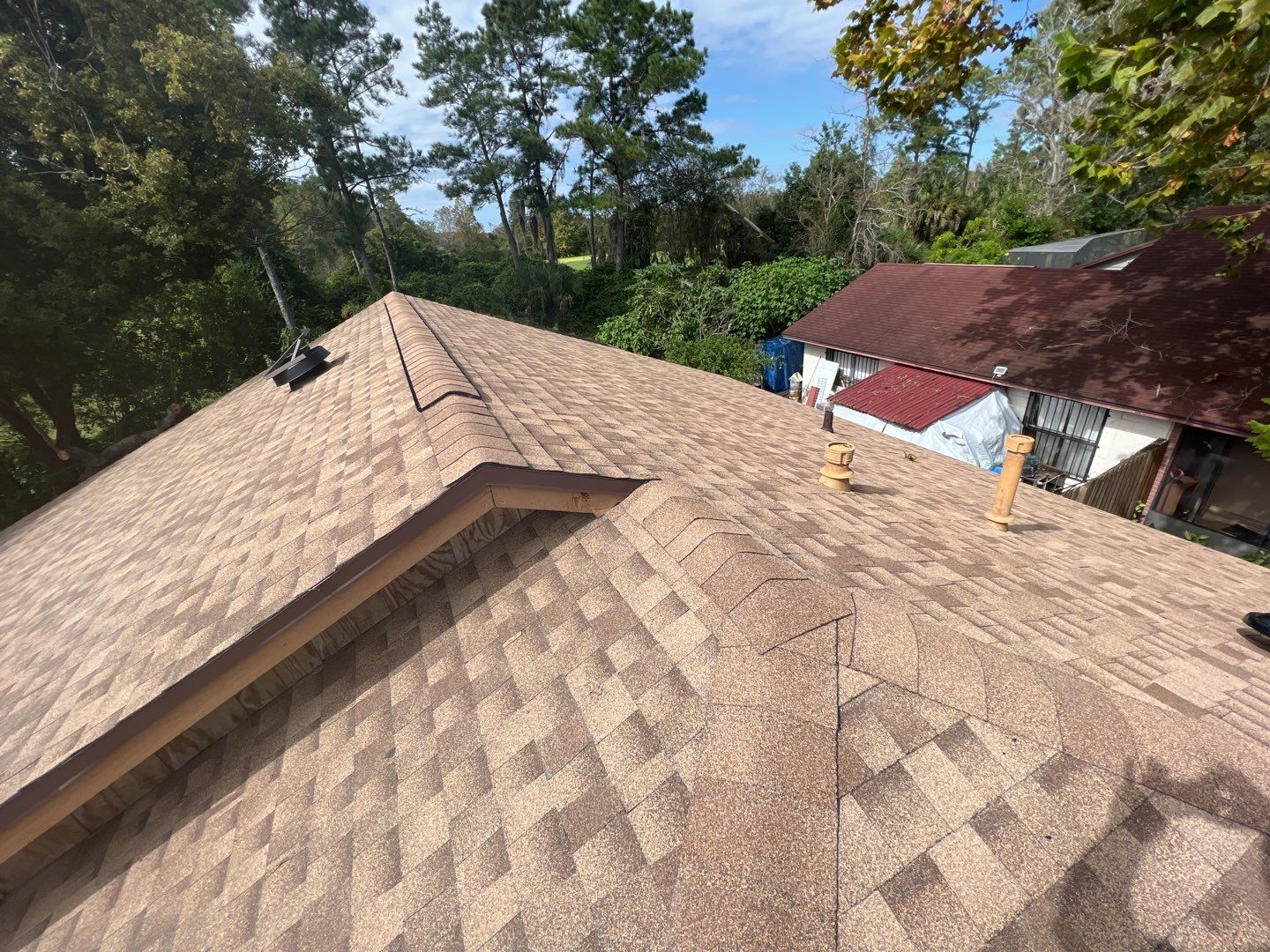 Residential Roofing Installation using GAF Timberline HDZ by 1st Class Roofing, Inc.