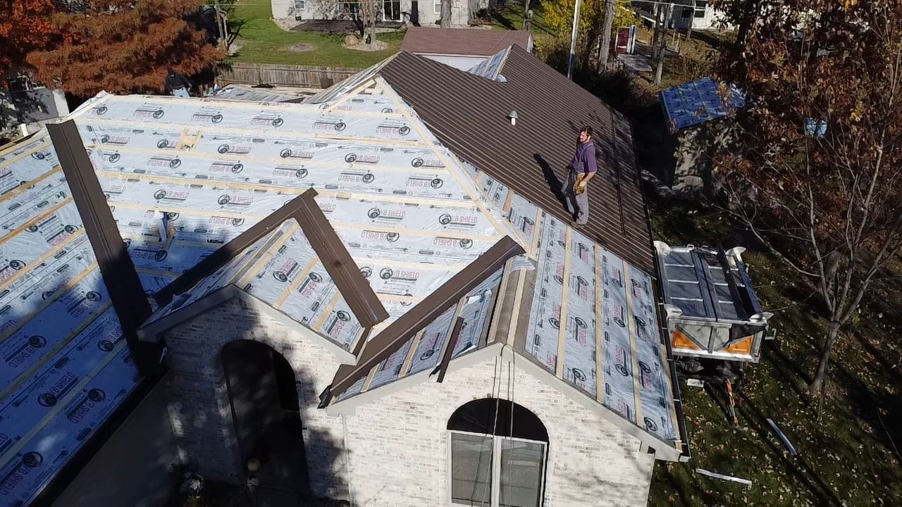 Exposed Fastener Metal Roof Replacement – Ossian, IN by 4Ever Metal Roofing