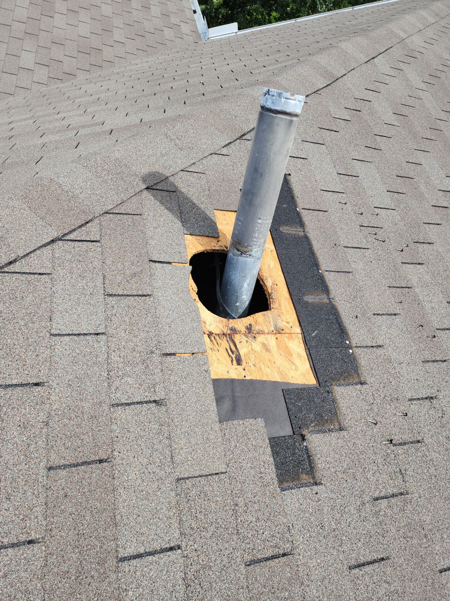 Hail Damage using Owen's Corning Duration (Lifetime) Shingles by Roof Repair Services LLC