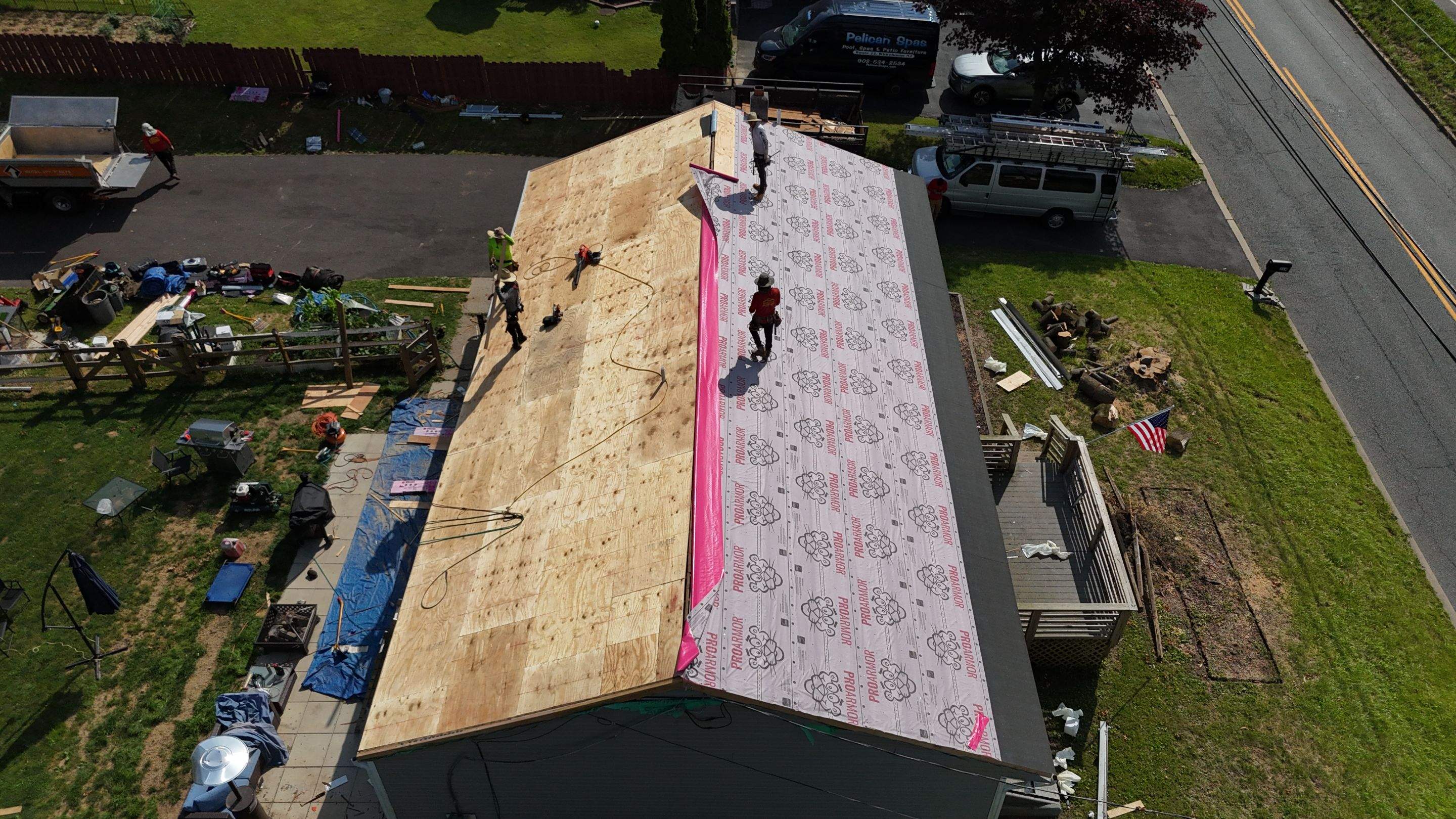 Full Exterior Remodel Project in Greenwich Township, NJ. by All State Home Improvement Inc.