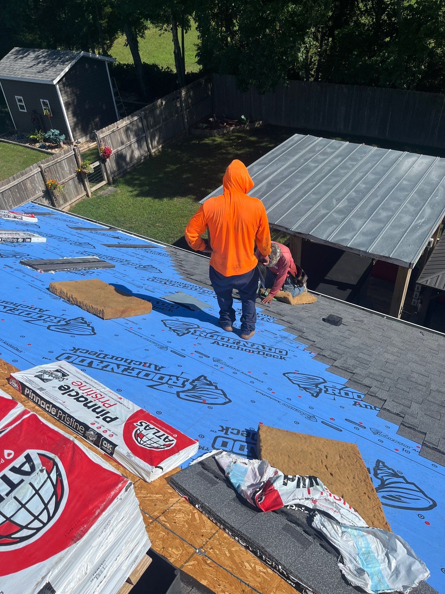 Residential Roofing Installation using Atlas Pinnacle Pristine - Color: Pewter by Titan Commercial & Residential Roofing