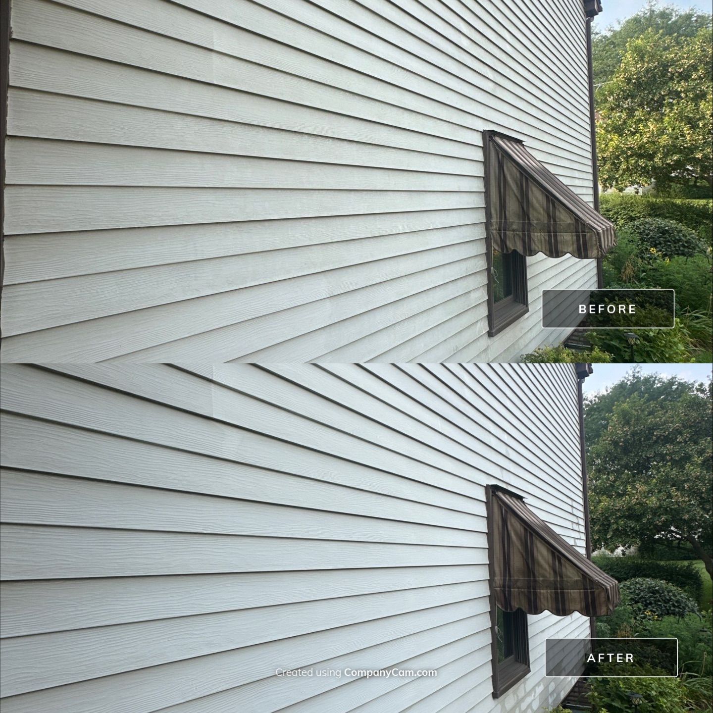 Project in Schaumburg by Simmons Power & Soft Washing