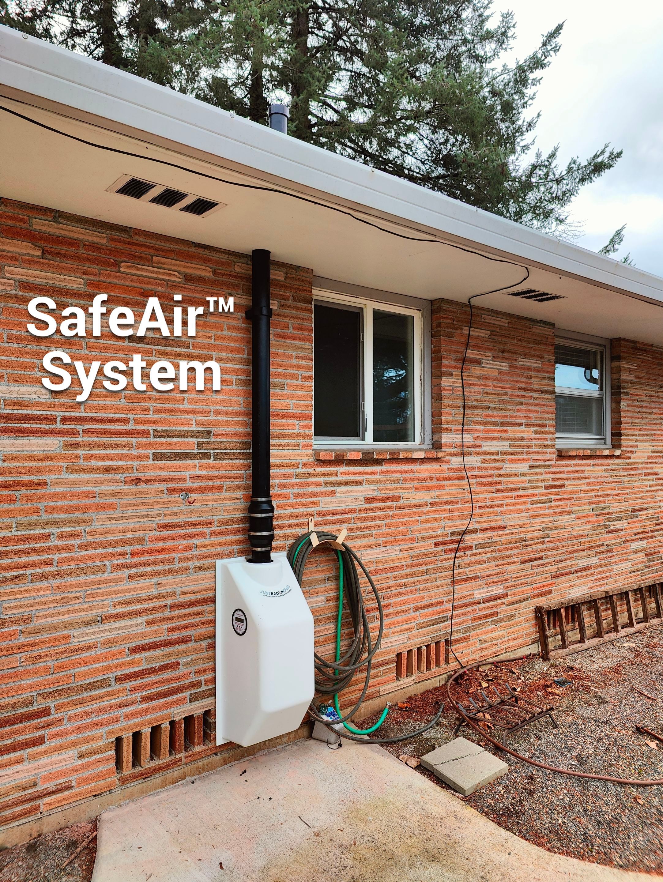 SafeAir™ System with RadonWell™ by JustRadon.Com