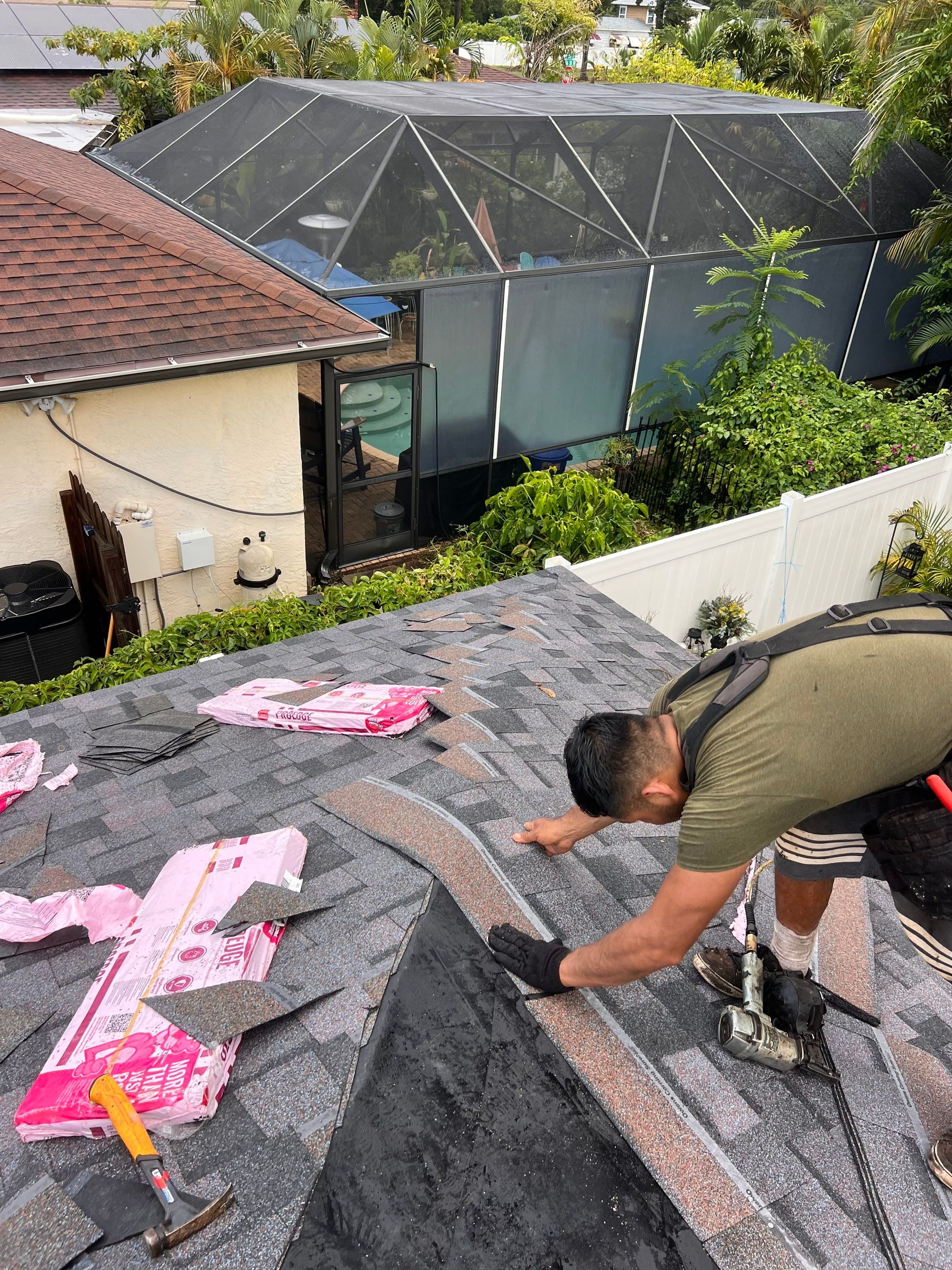 Project in St. Petersburg 33713 by Mitchell Roofing Company LLC 