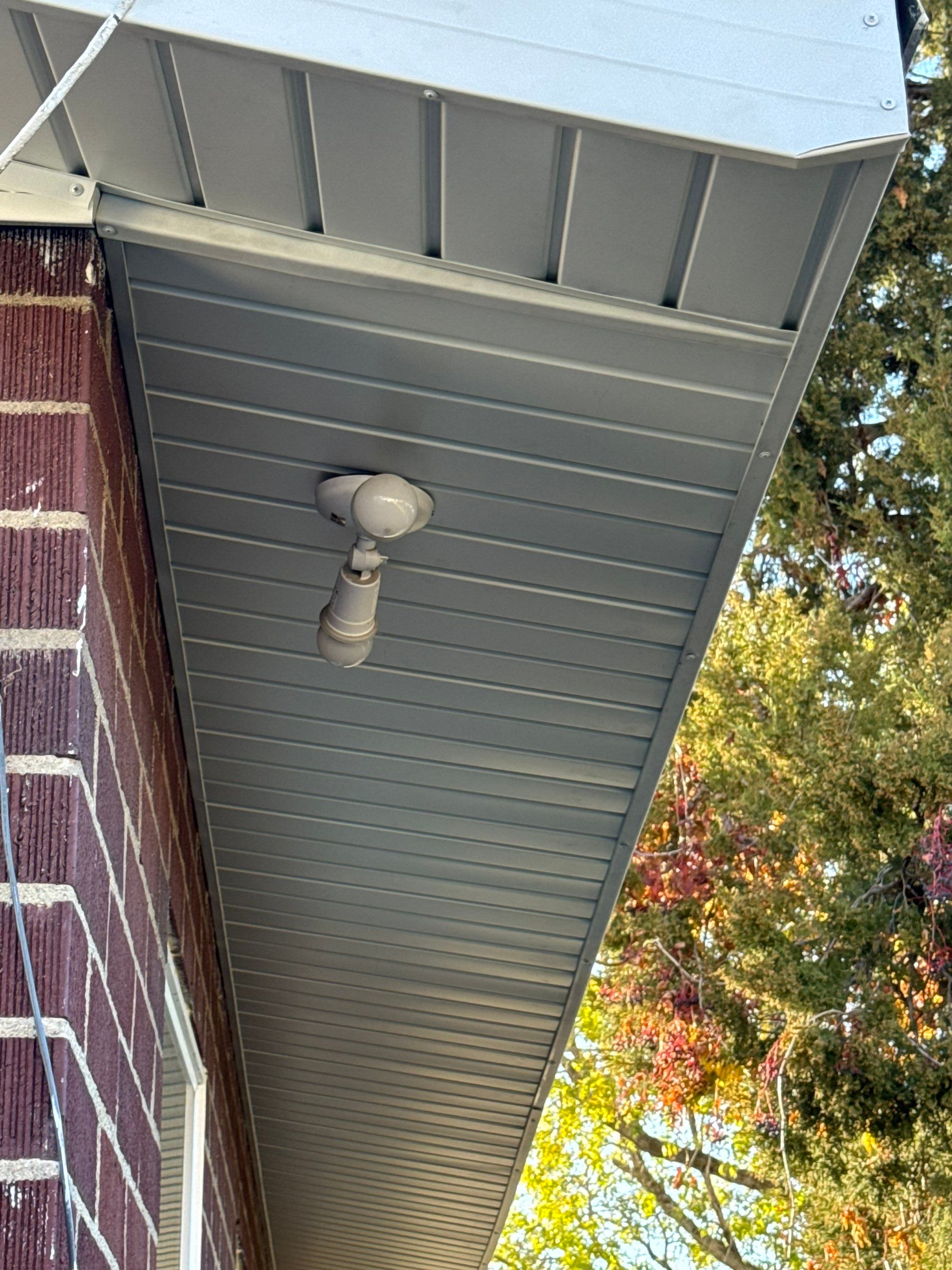 Salt Lake City | Gable Board & Batten & Roofline Overhaul | White by Ideal Siding Utah