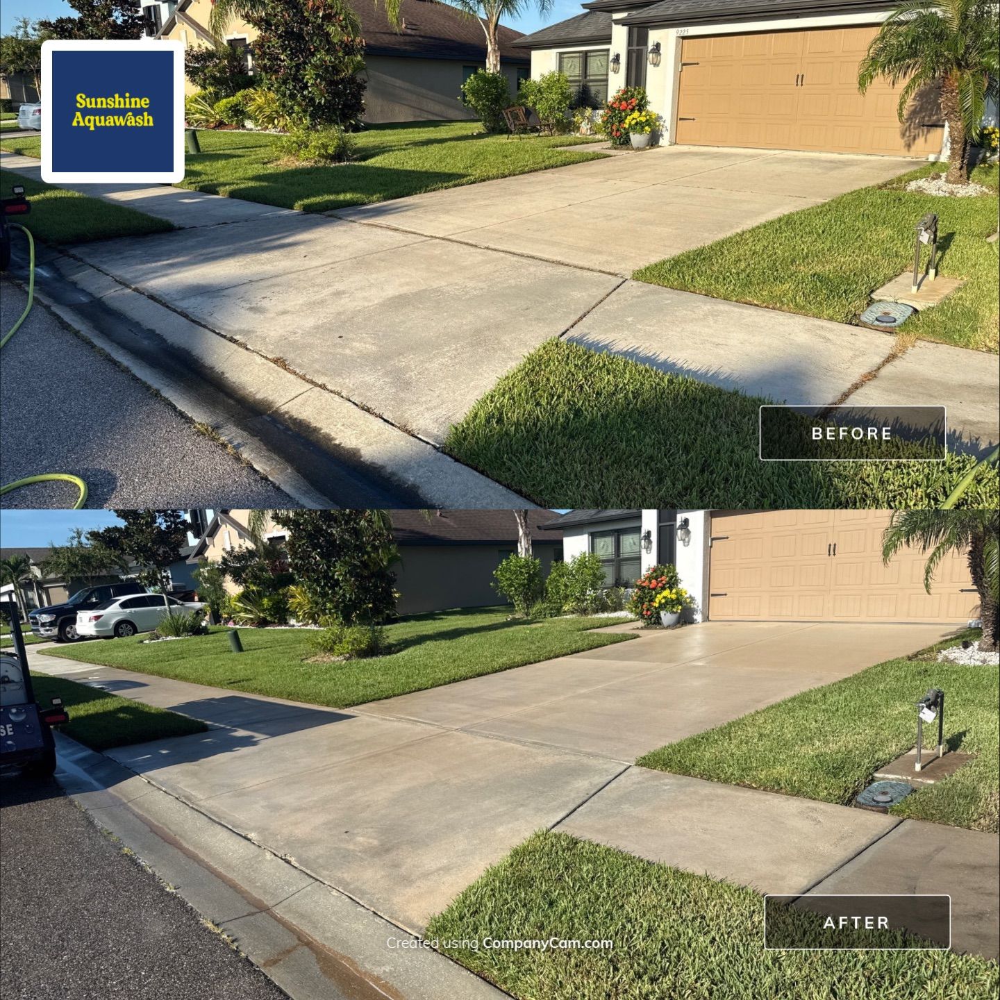 π‘ Safety and curb appeal go hand in hand! by Sunshine AquaWash