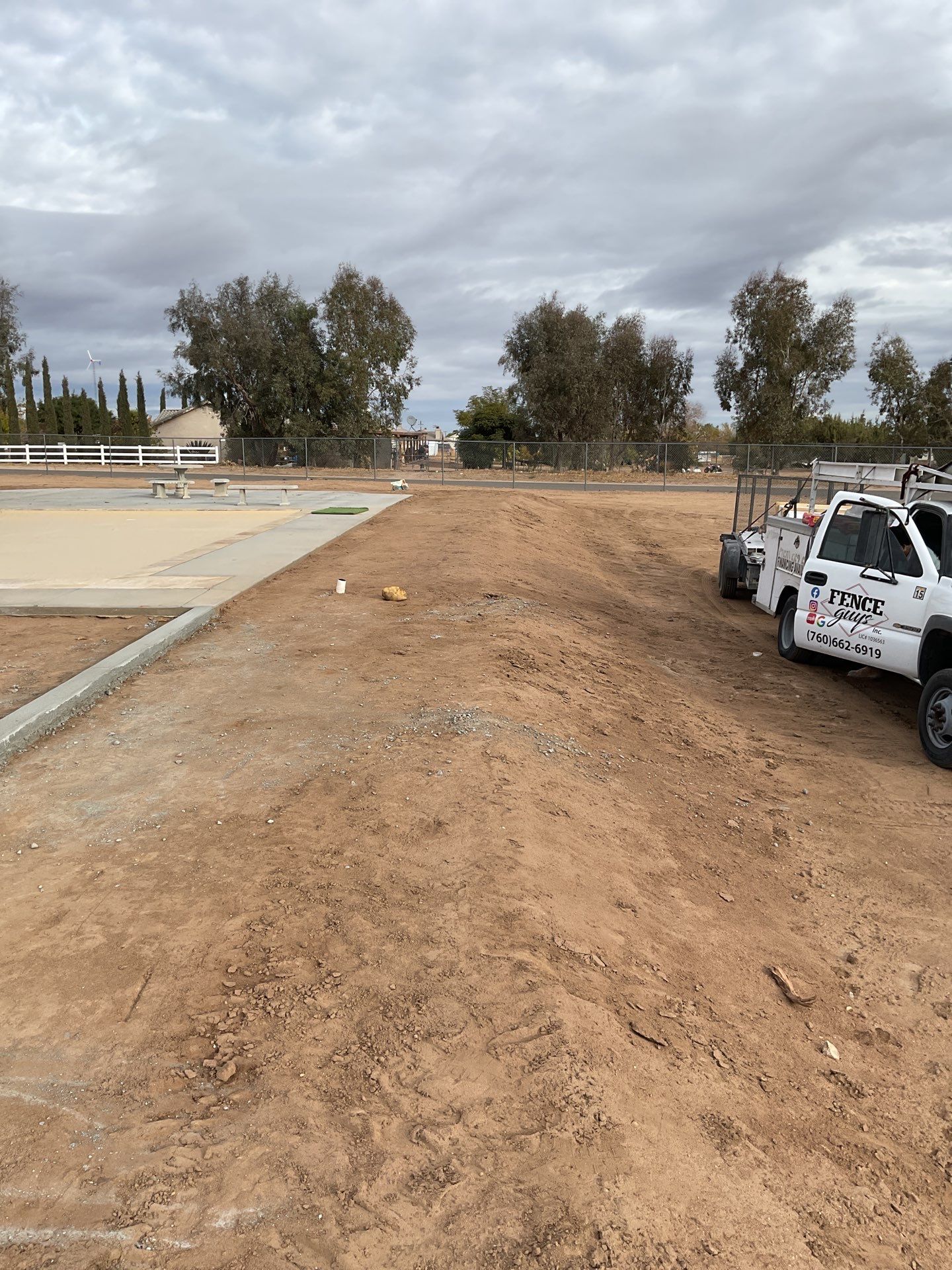 Fence Installation using Vinyl by Fence Guys Inc. 